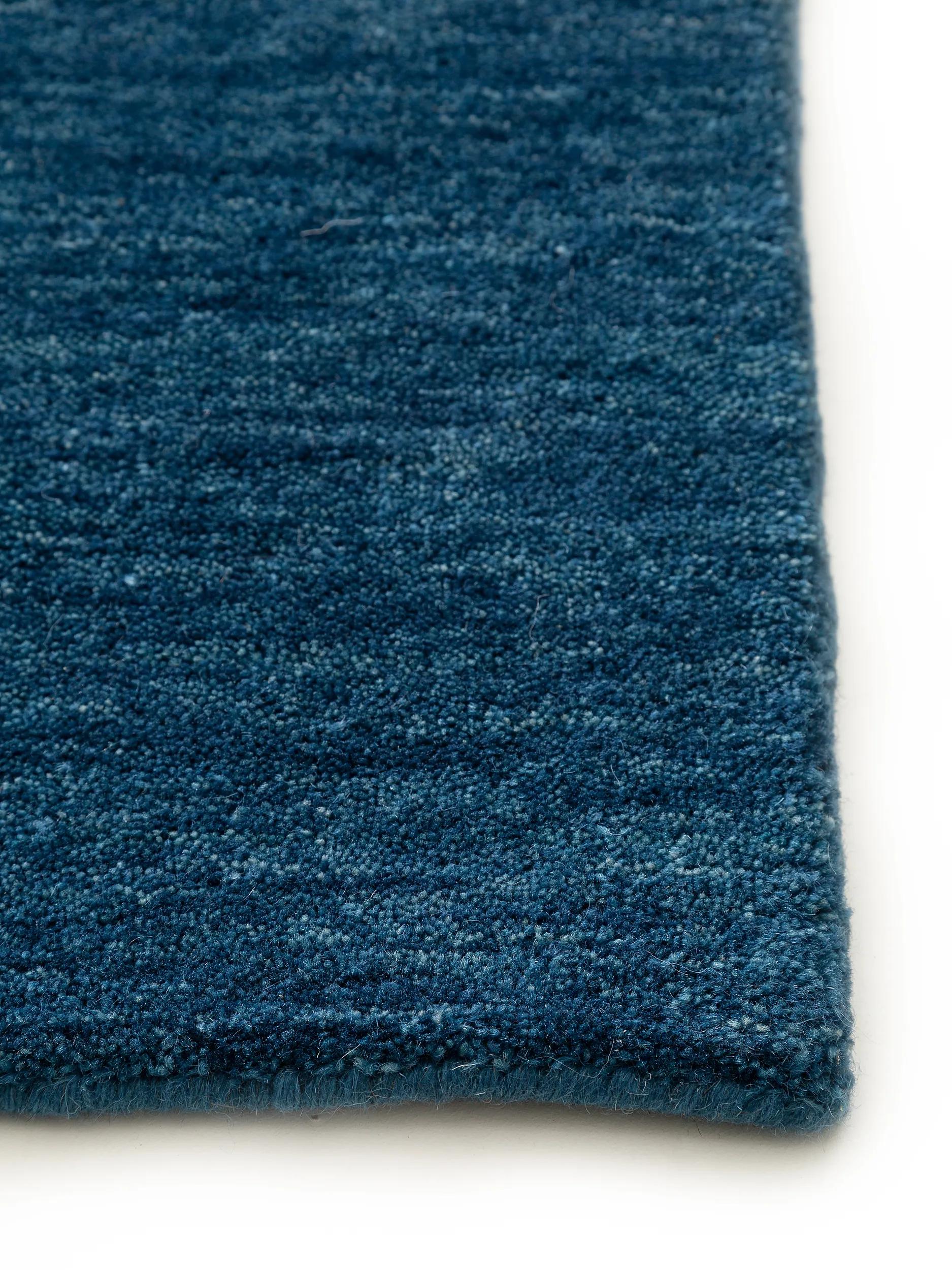 Wool Rug Jamal Blue
