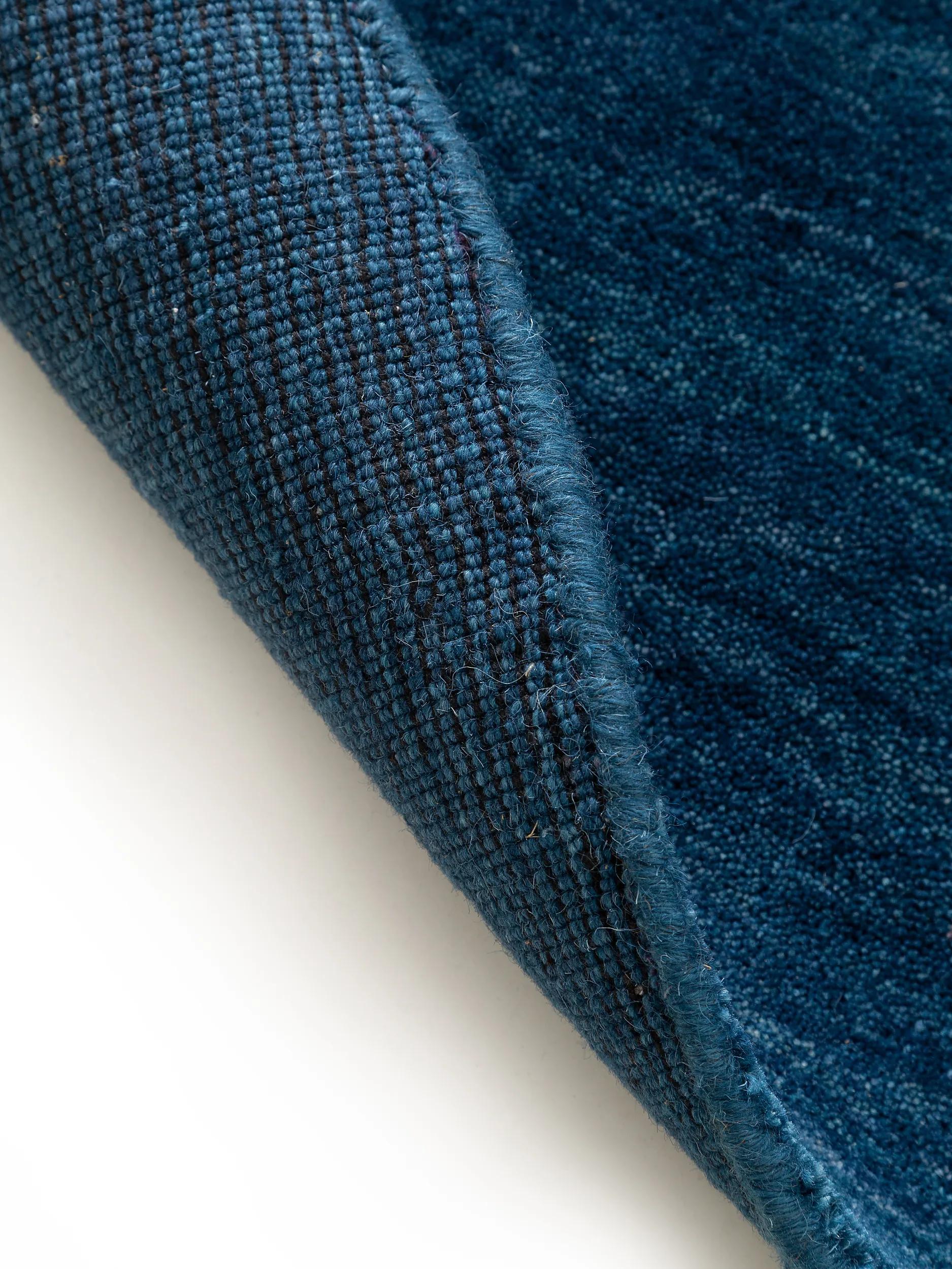 Wool Rug Jamal Blue