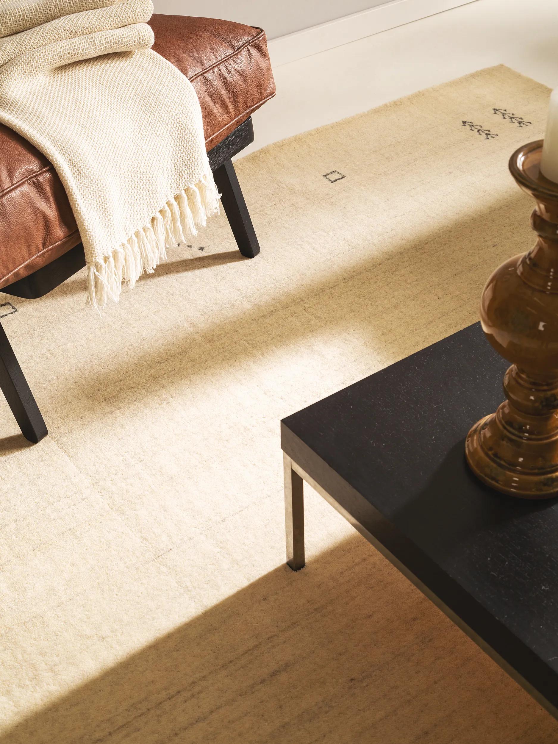 Wool Rug Jamal Cream