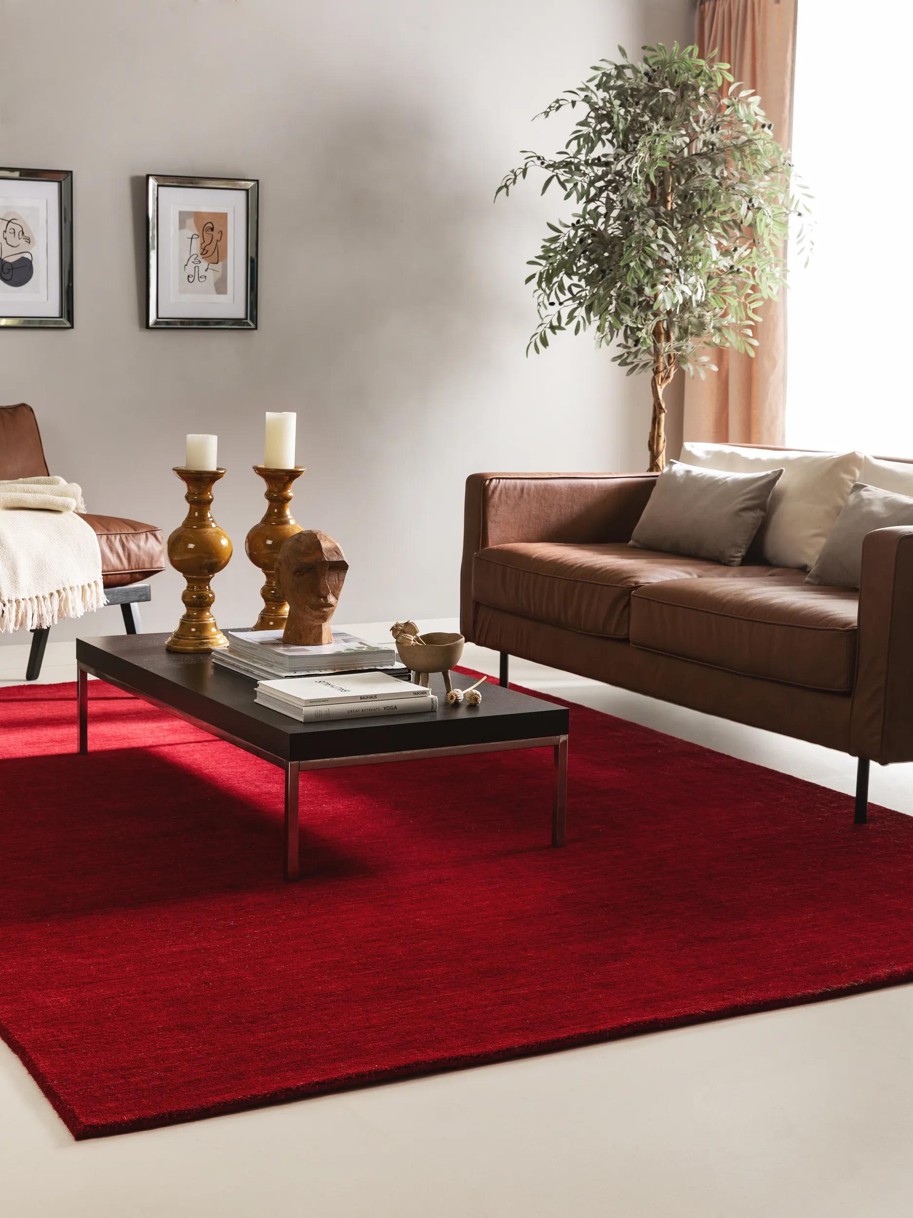 Wool Rug Jamal Red