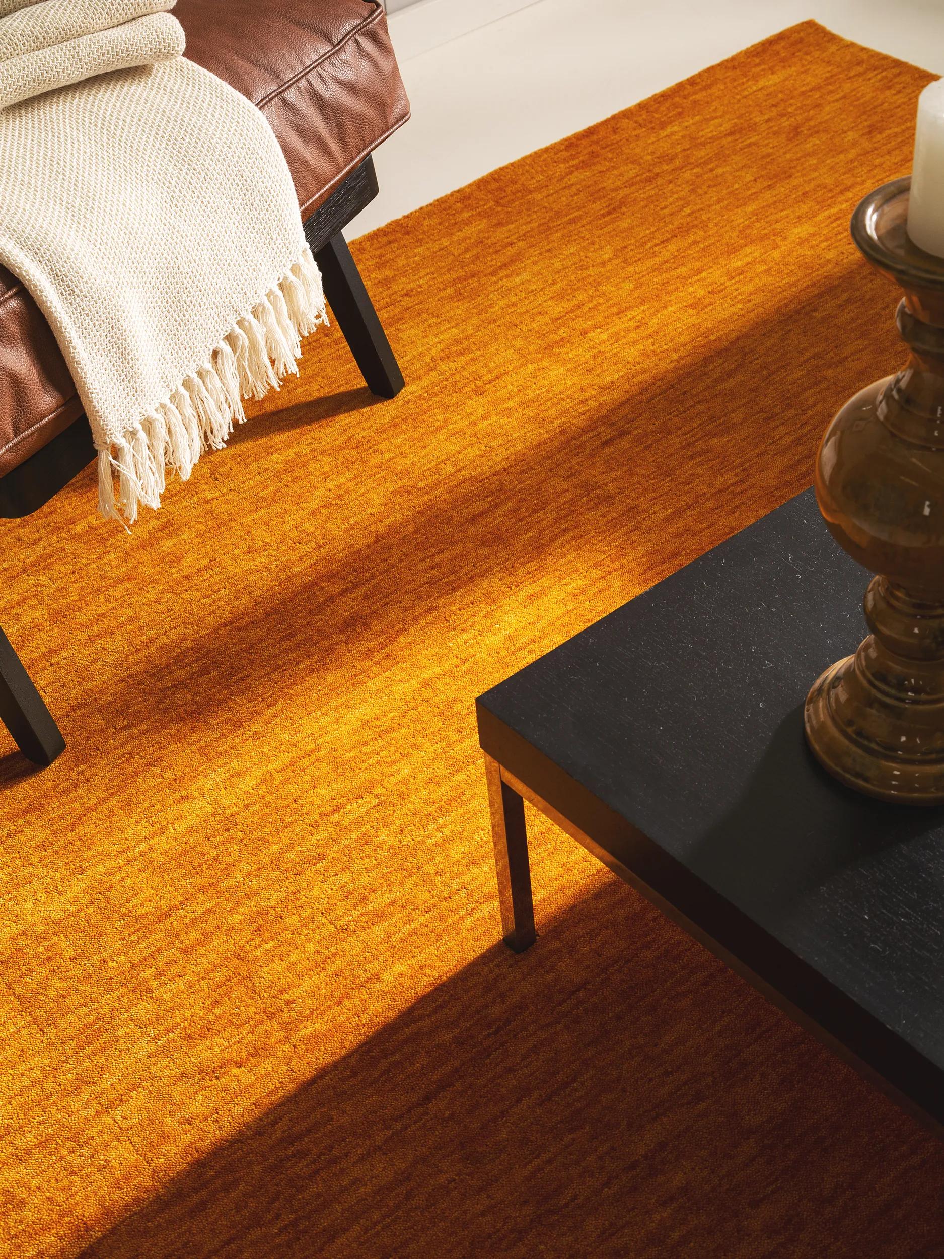 Wool Rug Jamal Yellow