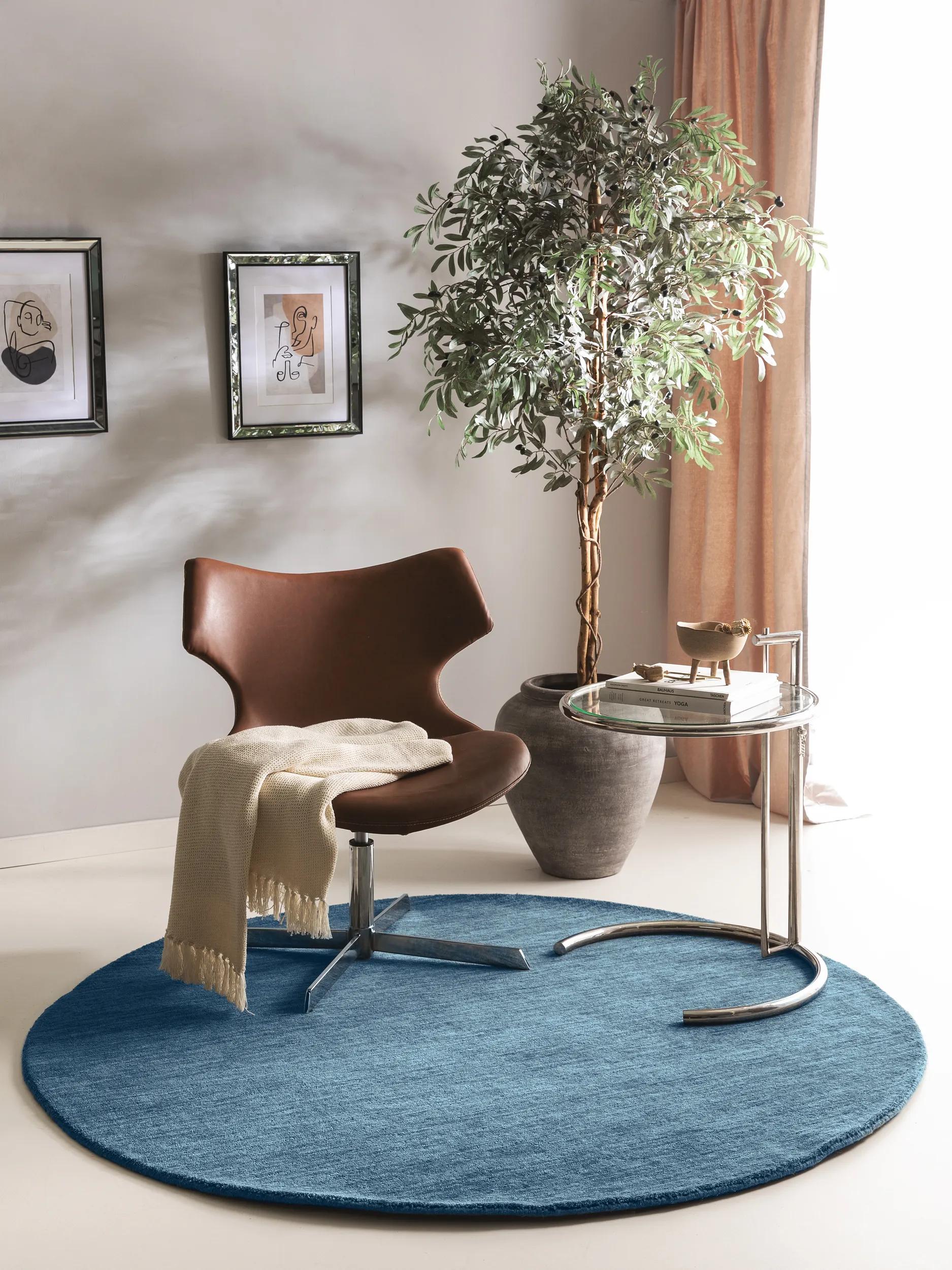 Wool Rug Jamal Blue