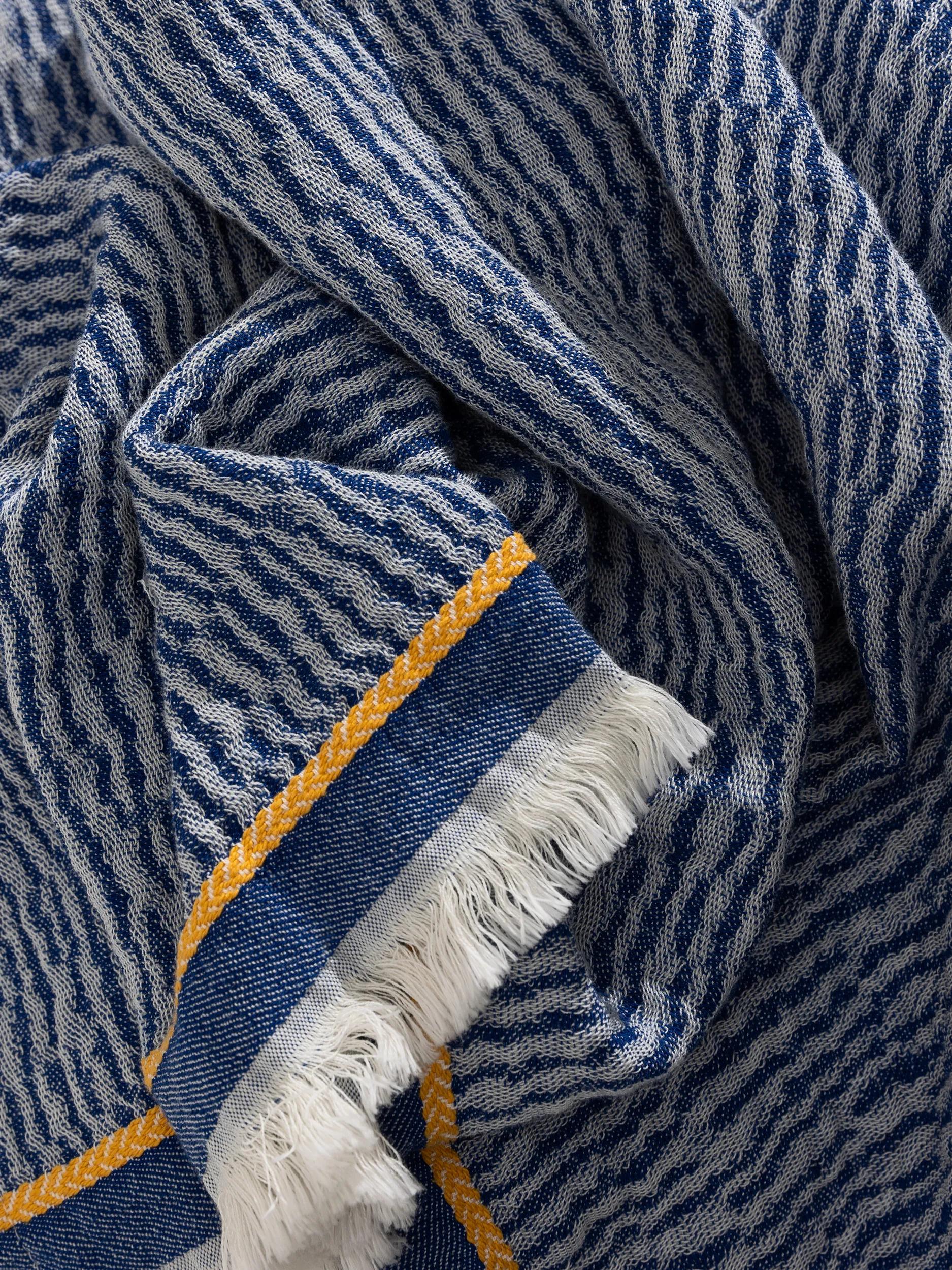 Cotton blanket Joao Blue