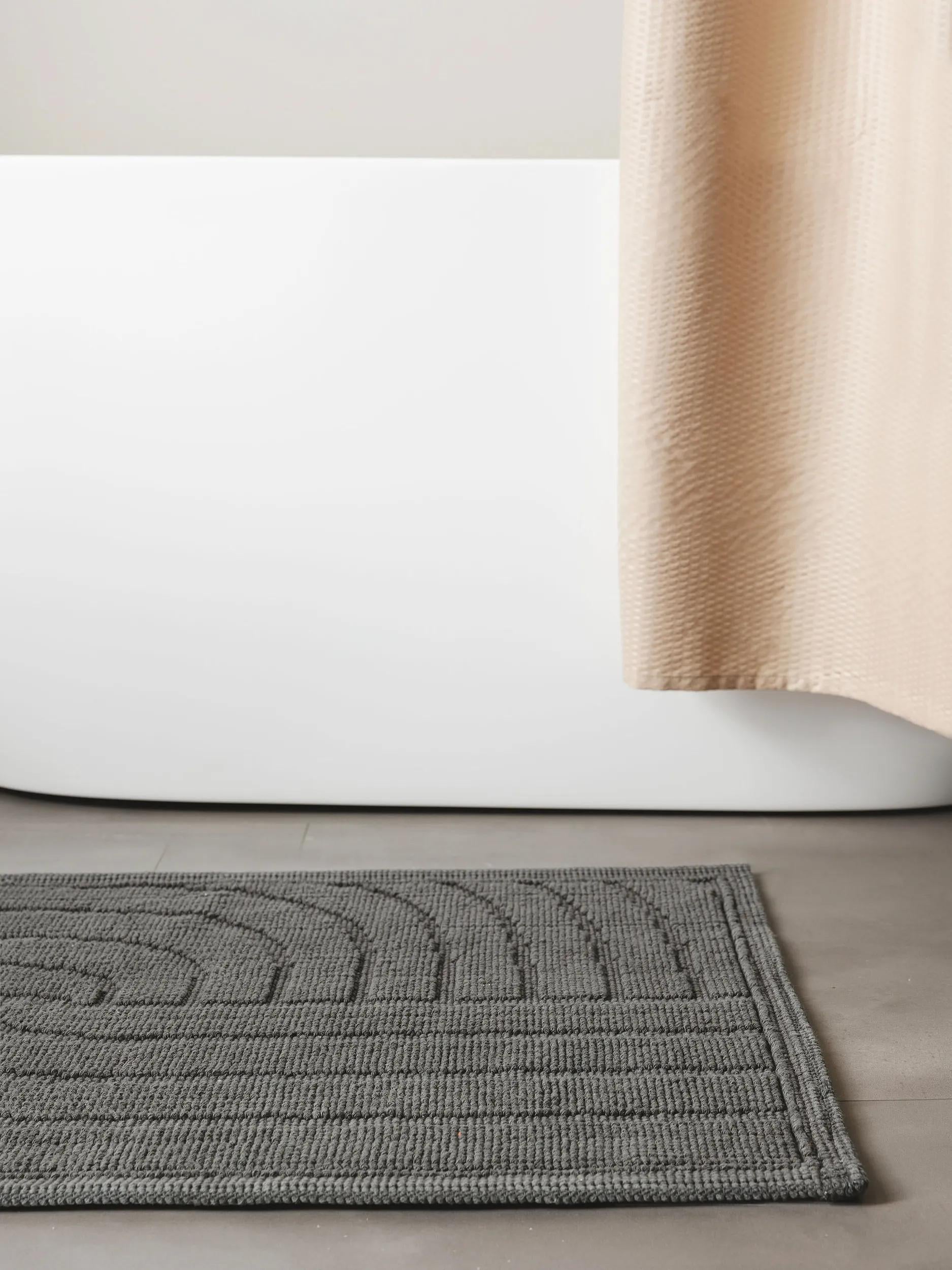 Bath Rug Jojo Charcoal