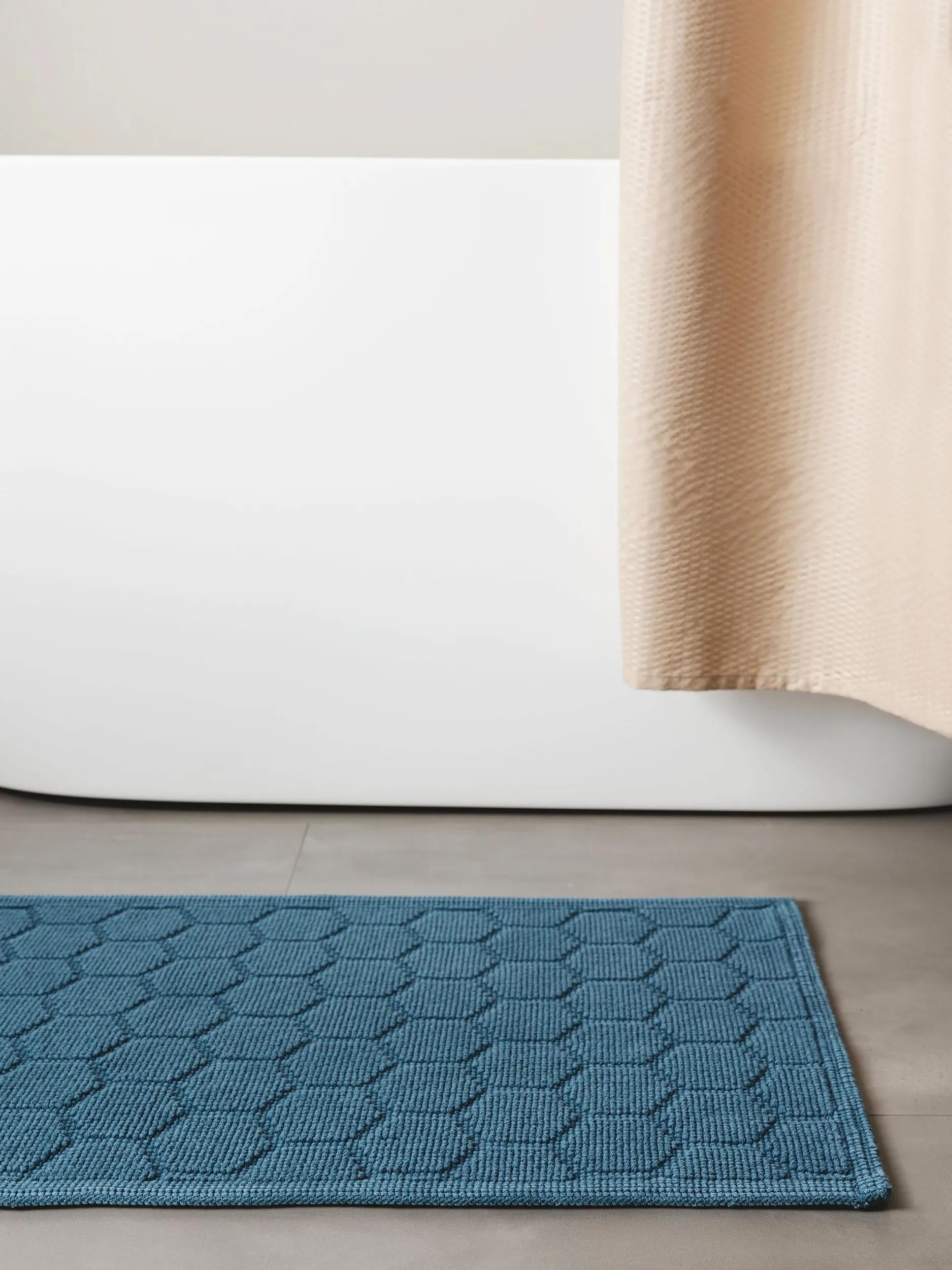 Bath Rug Jojo Dark Blue