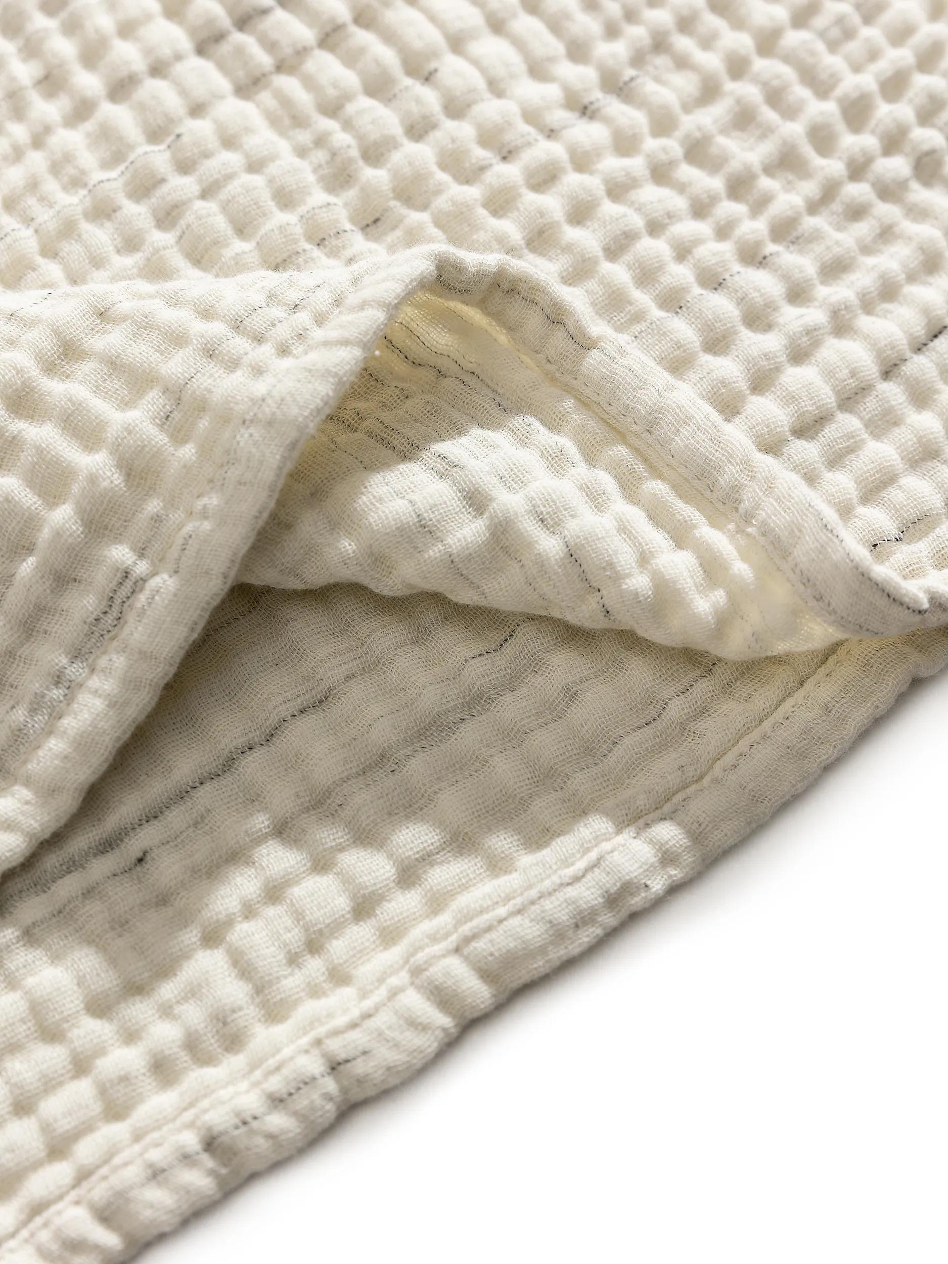 Cotton blanket Jona Cream