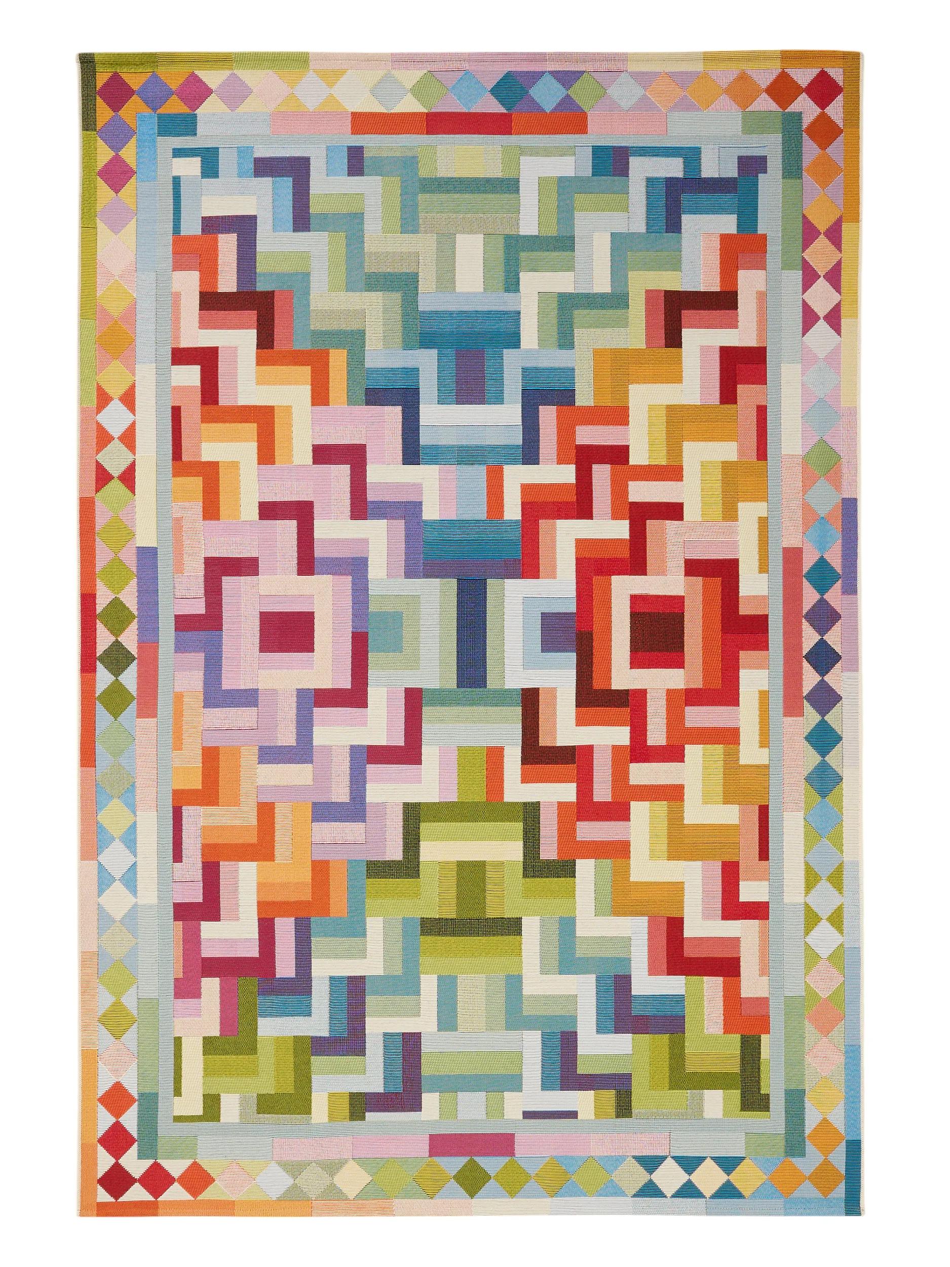 Alfombra para interior y exterior Jovis multicolor/naranja