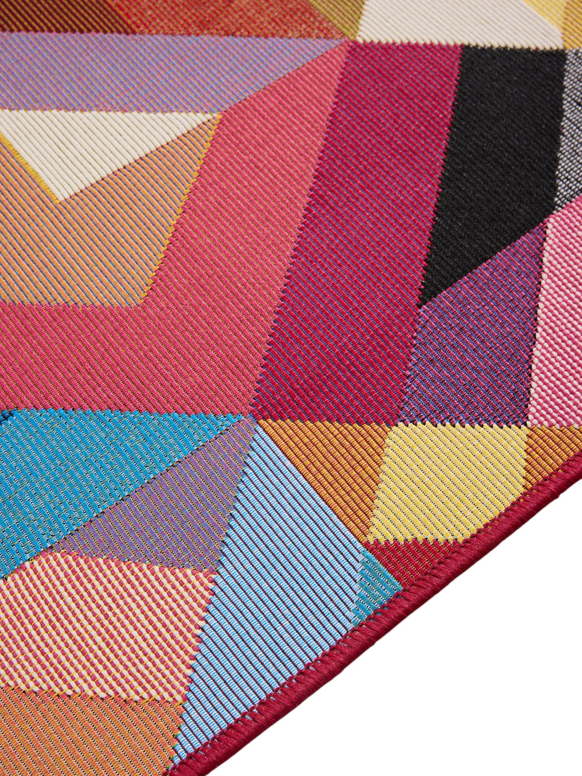 In- & Outdoor Läufer Jovis Mehrfarbig/Blau