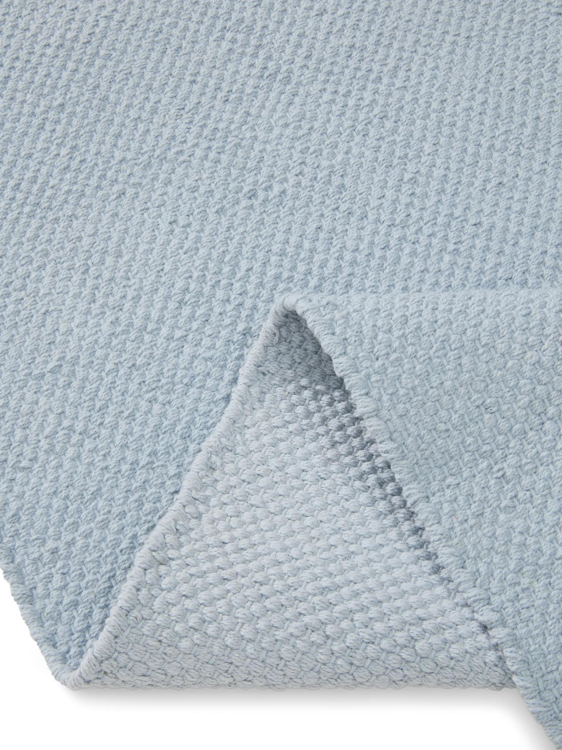 Cotton Rug Joy Light Blue