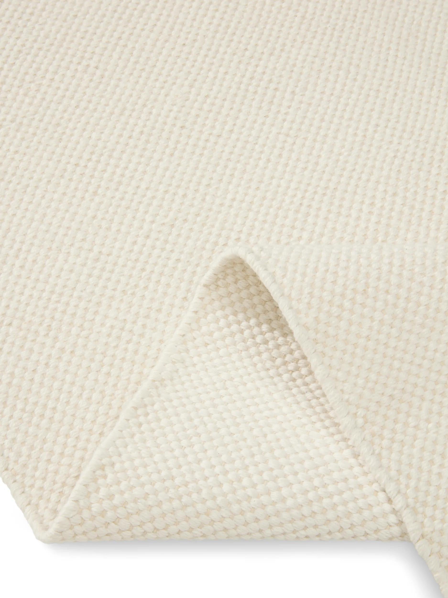 Cotton Rug Joy White