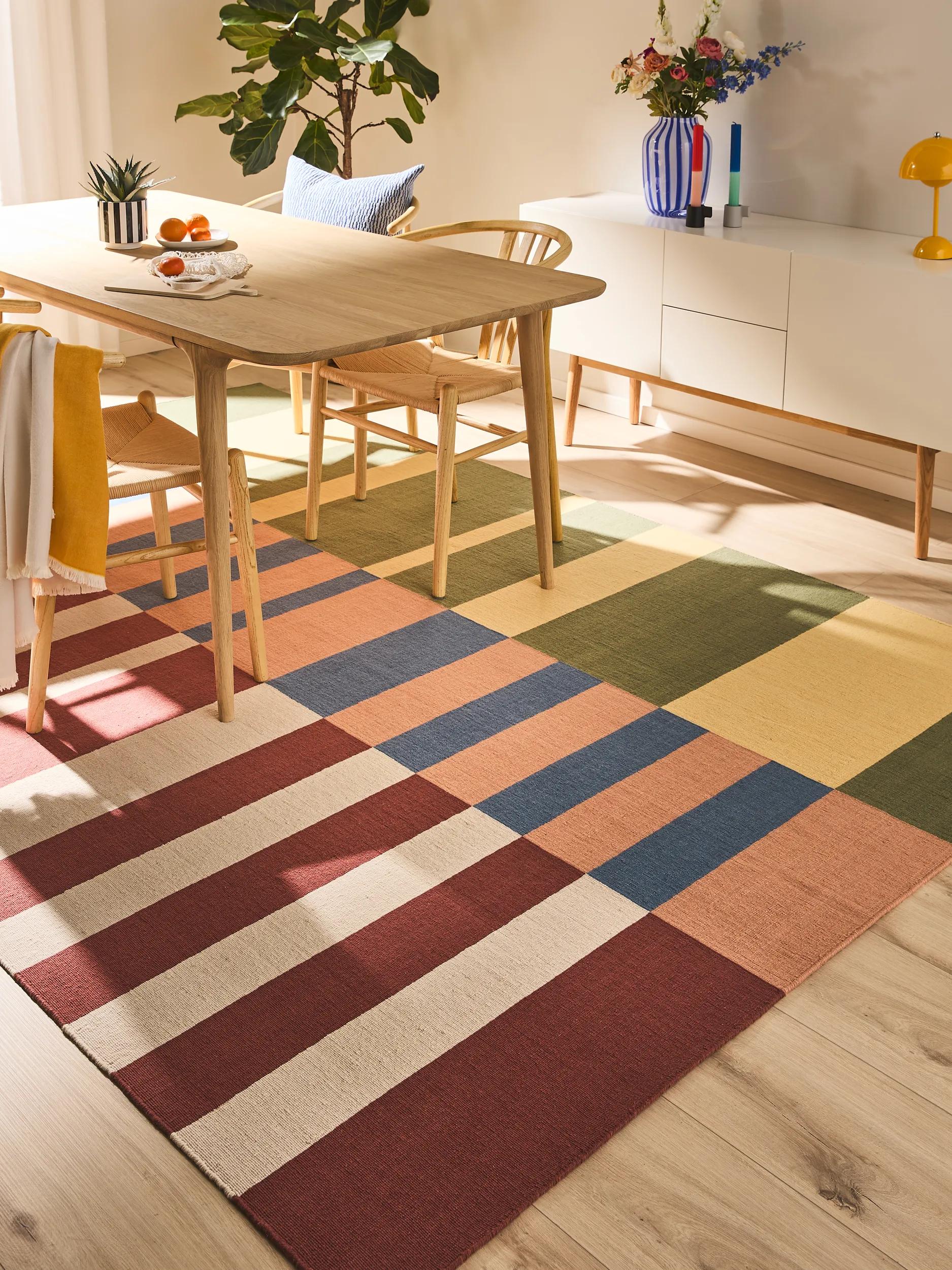 Flat Weave Rug Judith Multicolour