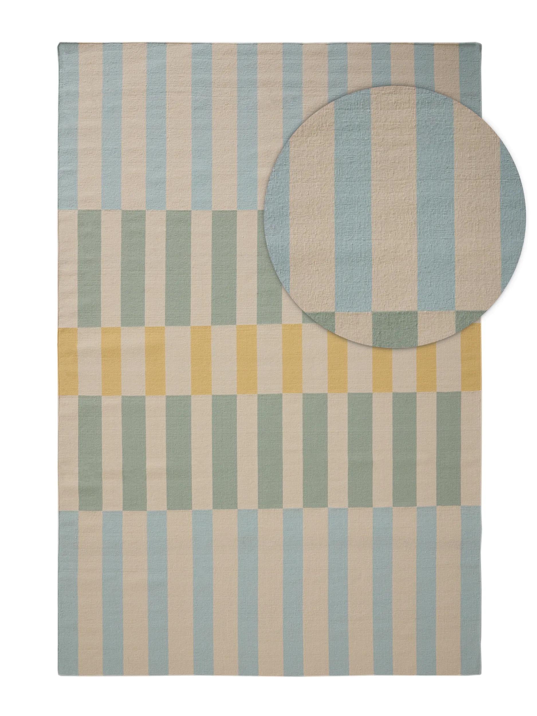 Flat Weave Rug Judith Multicolour/Blue