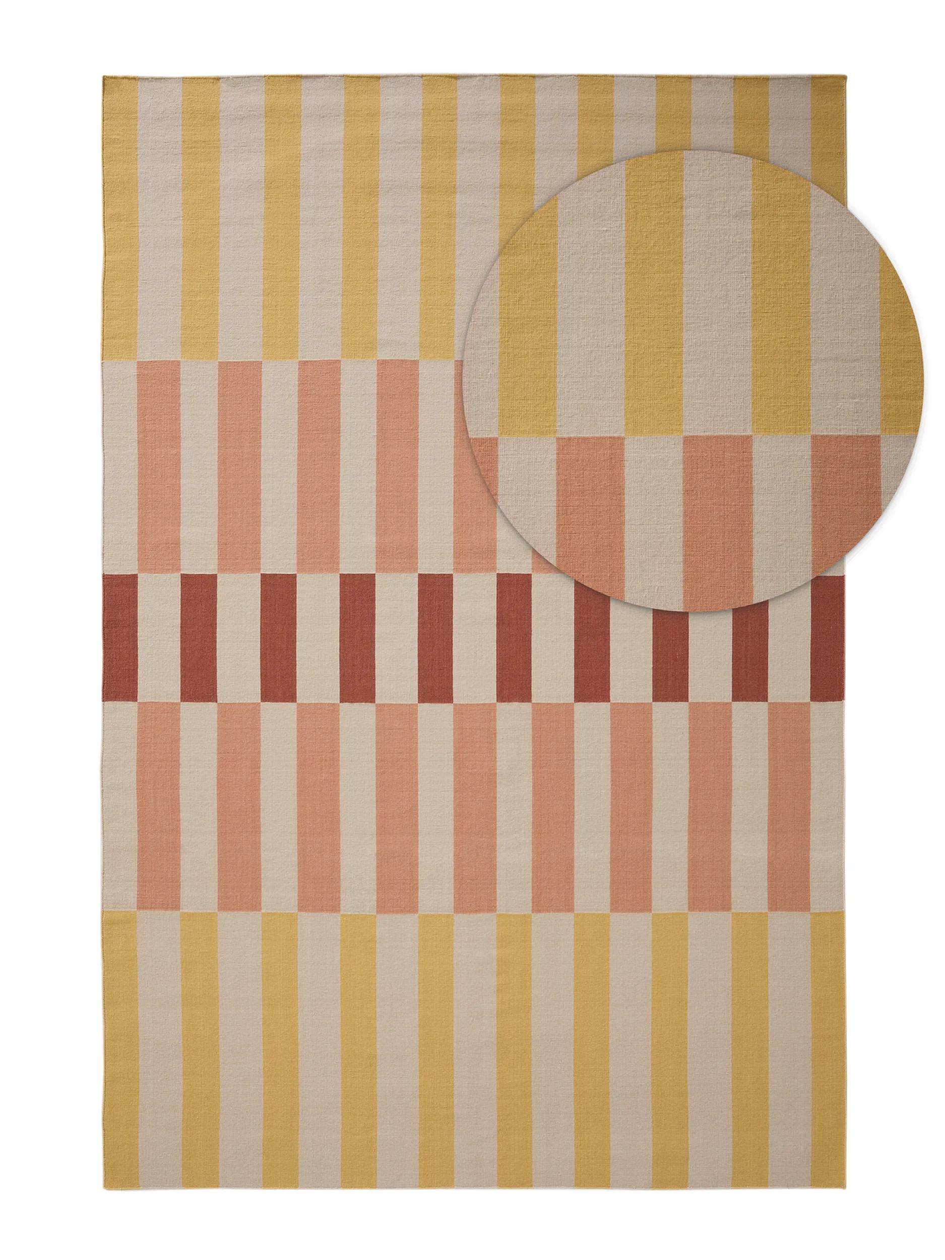 Flat Weave Rug Judith Multicolour/Yellow
