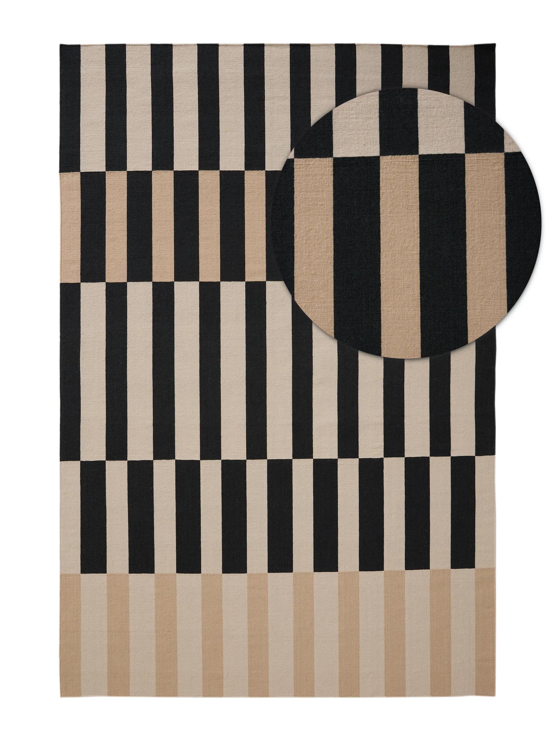 Flat Weave Rug Judith Beige/Black