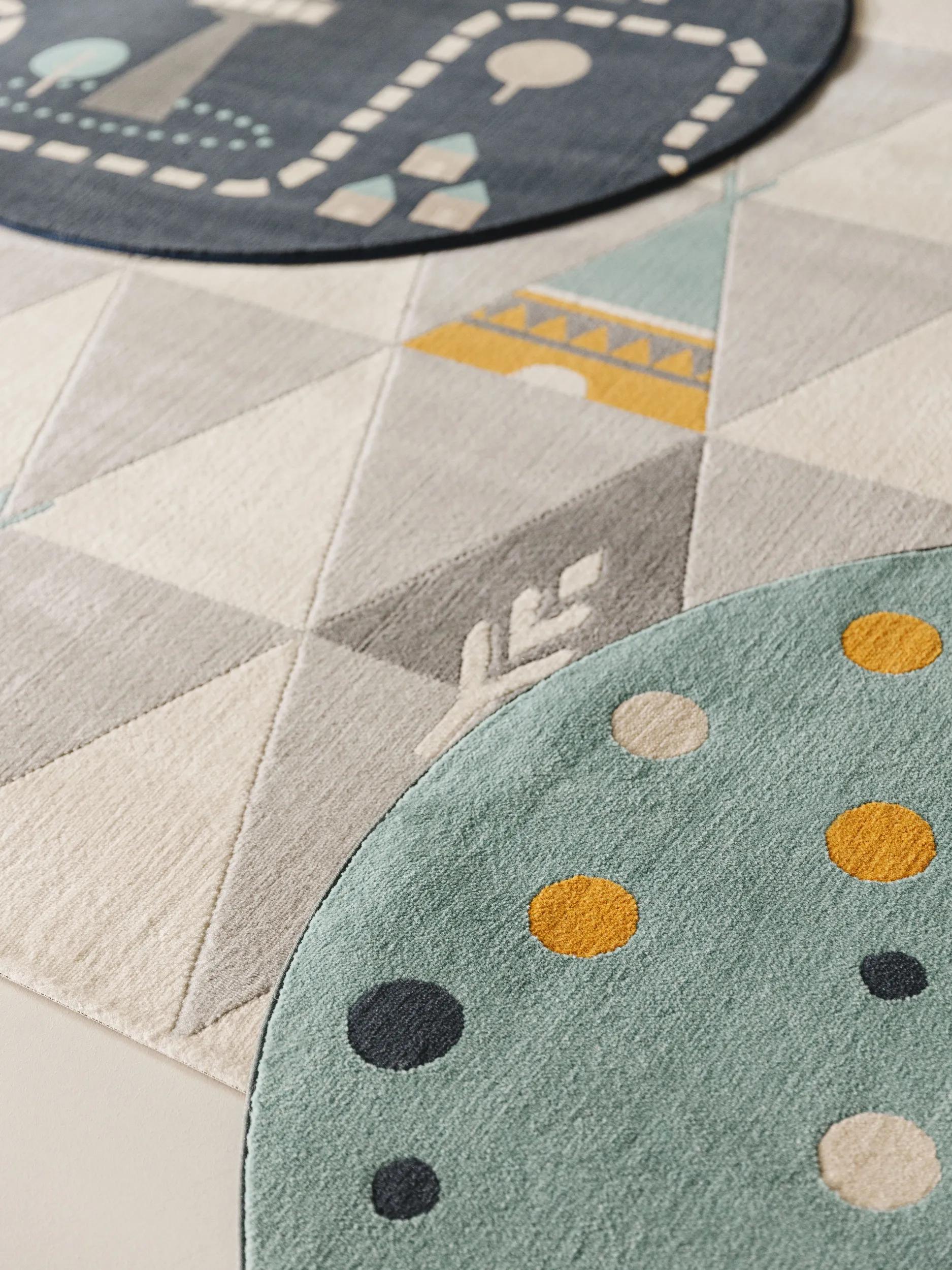 Kids rug Juno Multicolour/Blue