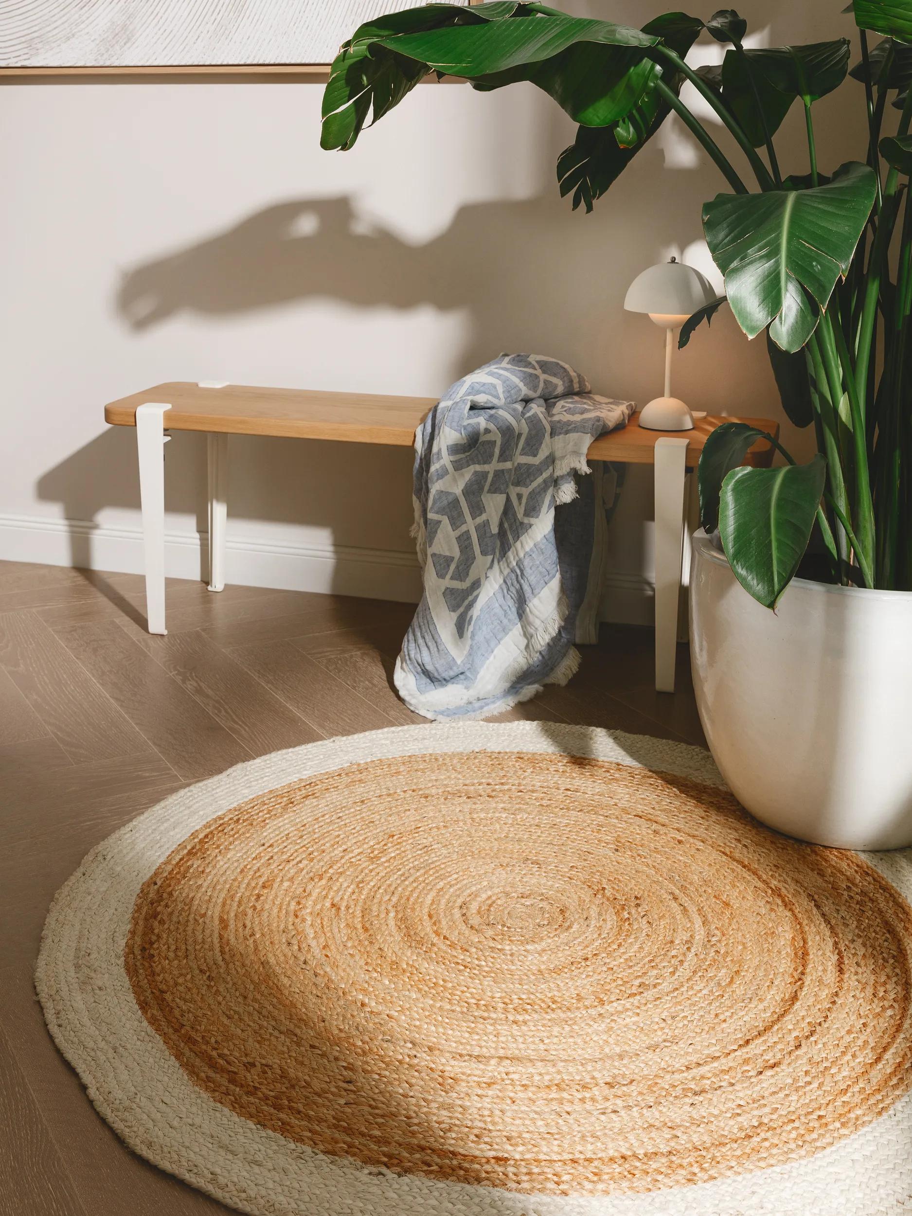 Jute Rug Jutta Ivory