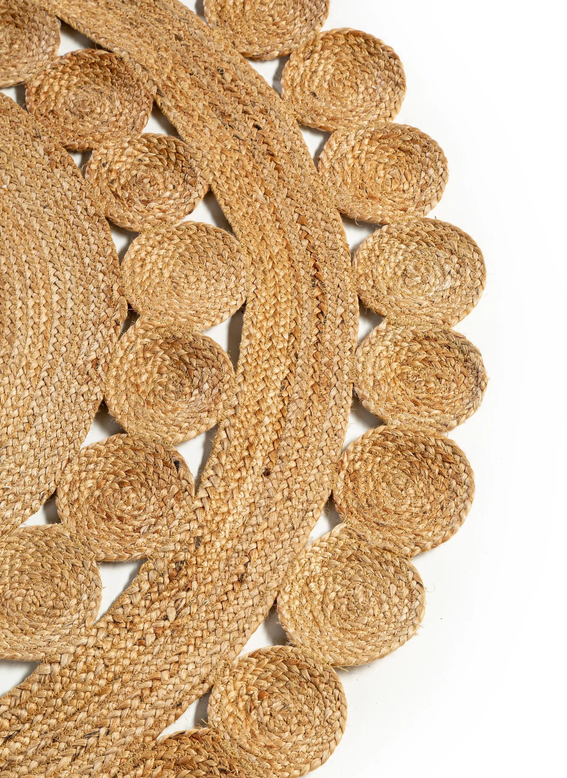 Jute Rug Jutta Light Brown