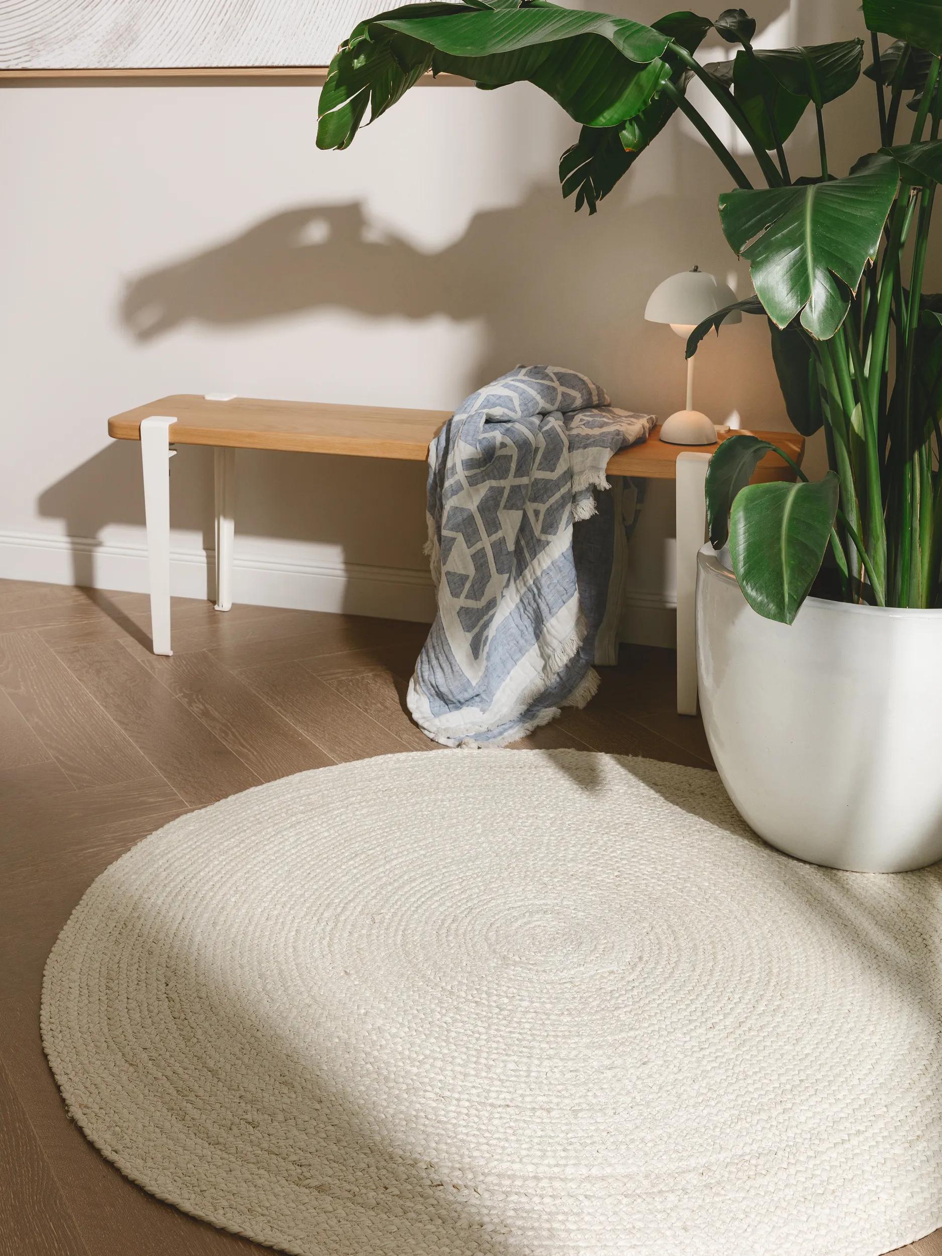 Jute Rug Jutta Ivory
