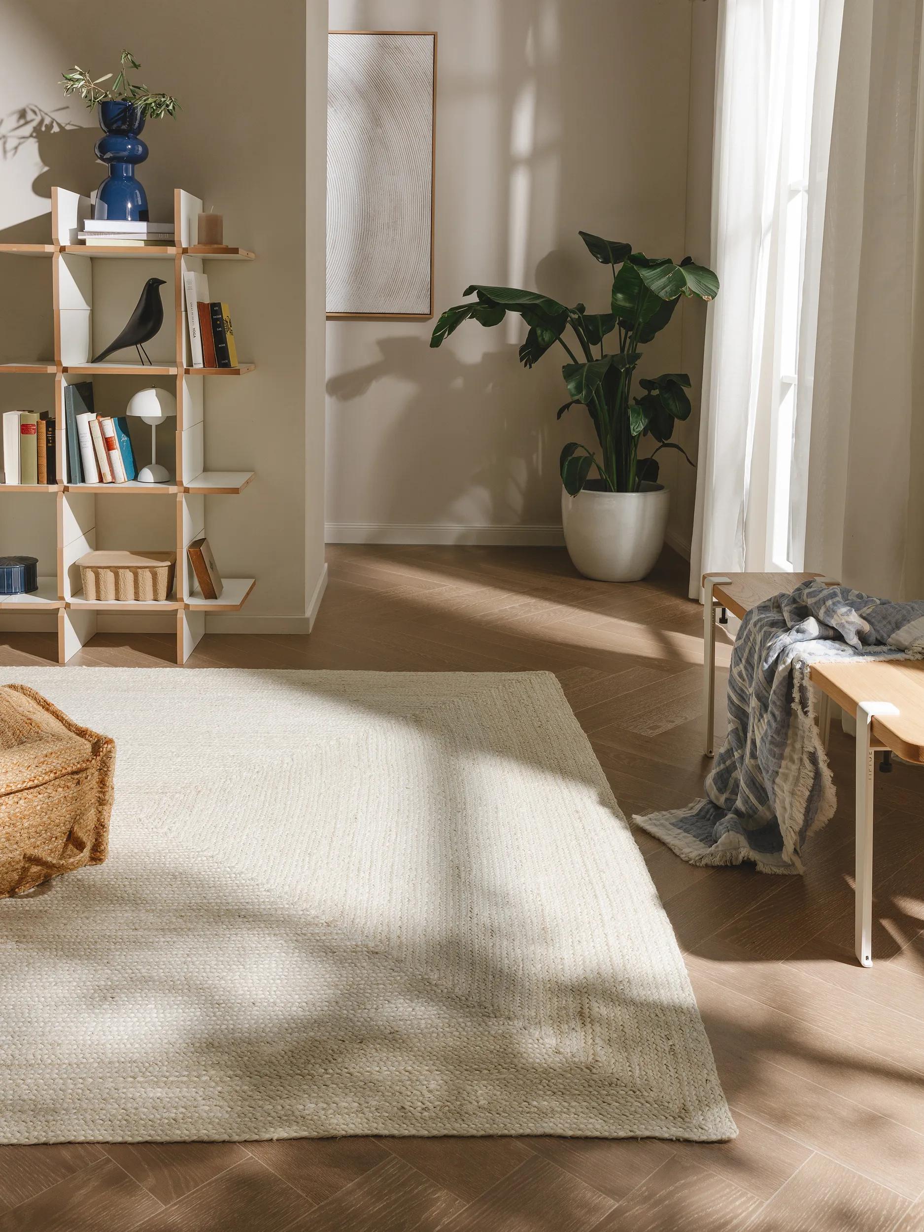 Jute Rug Jutta Ivory