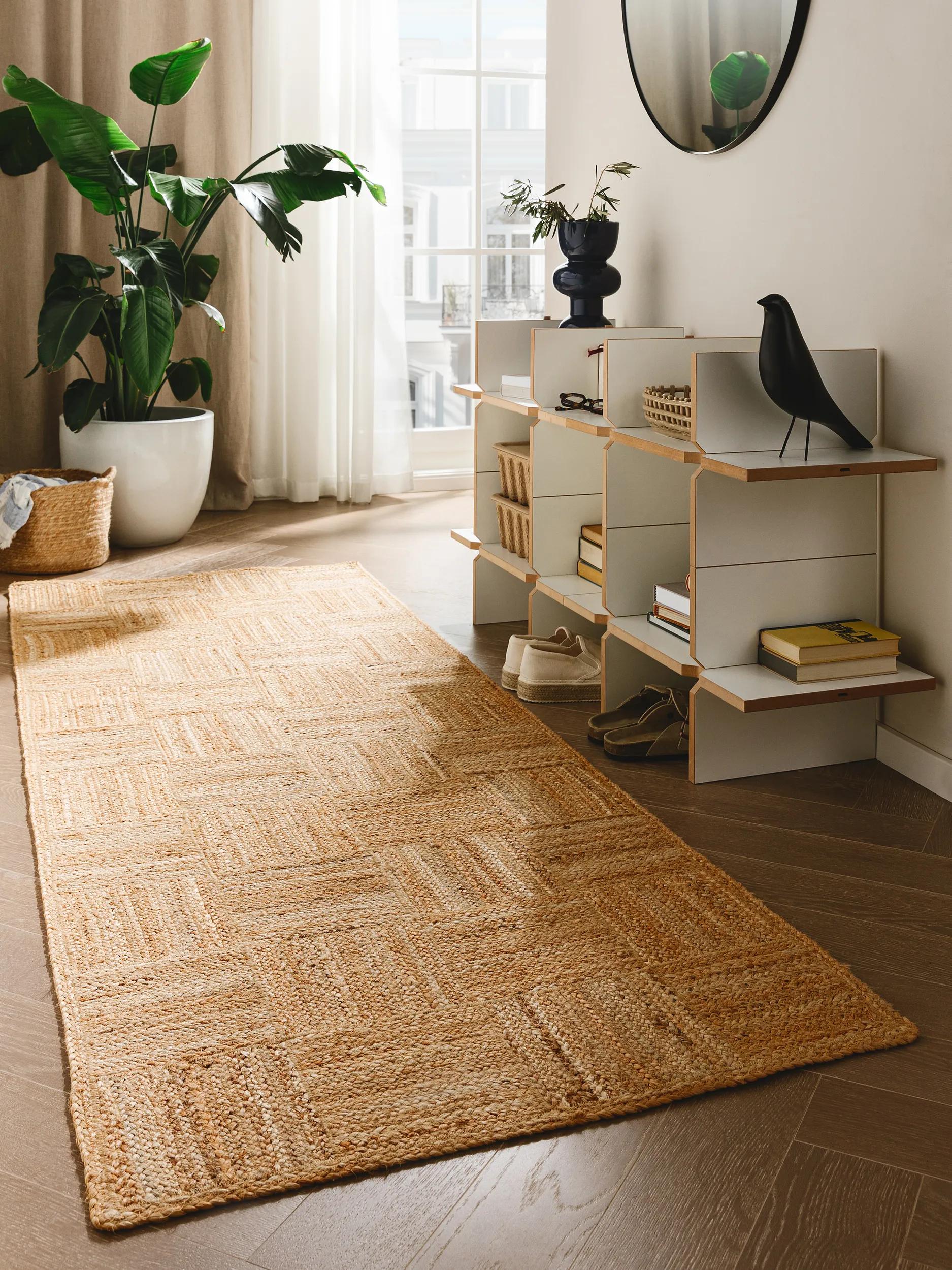 Jute Rug Jutta Light Brown