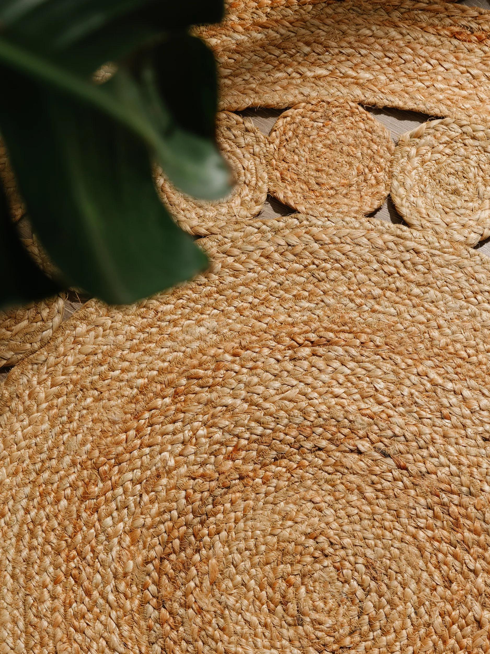 Jute Rug Jutta Light Brown