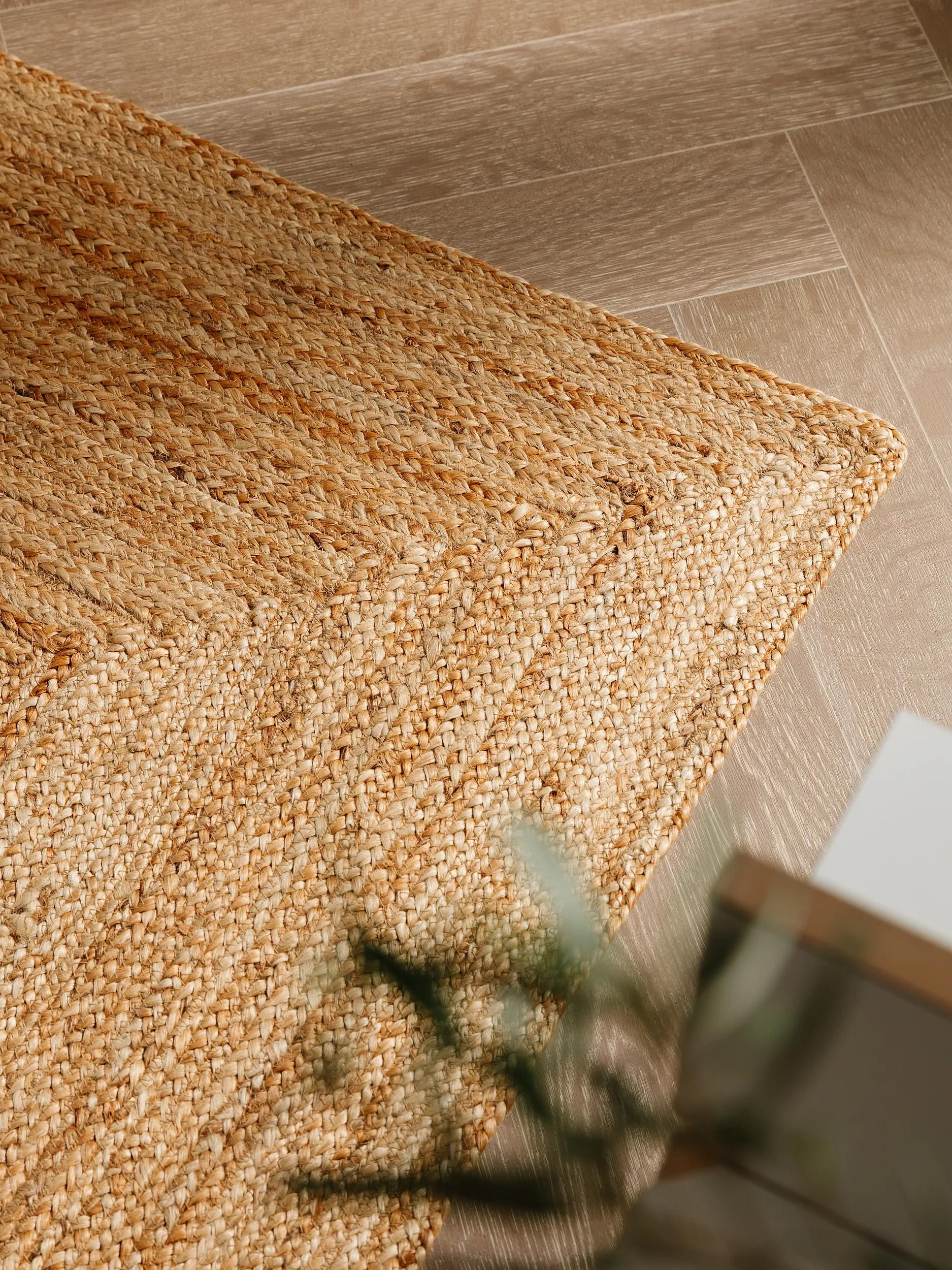 Jute Rug Jutta Light Brown