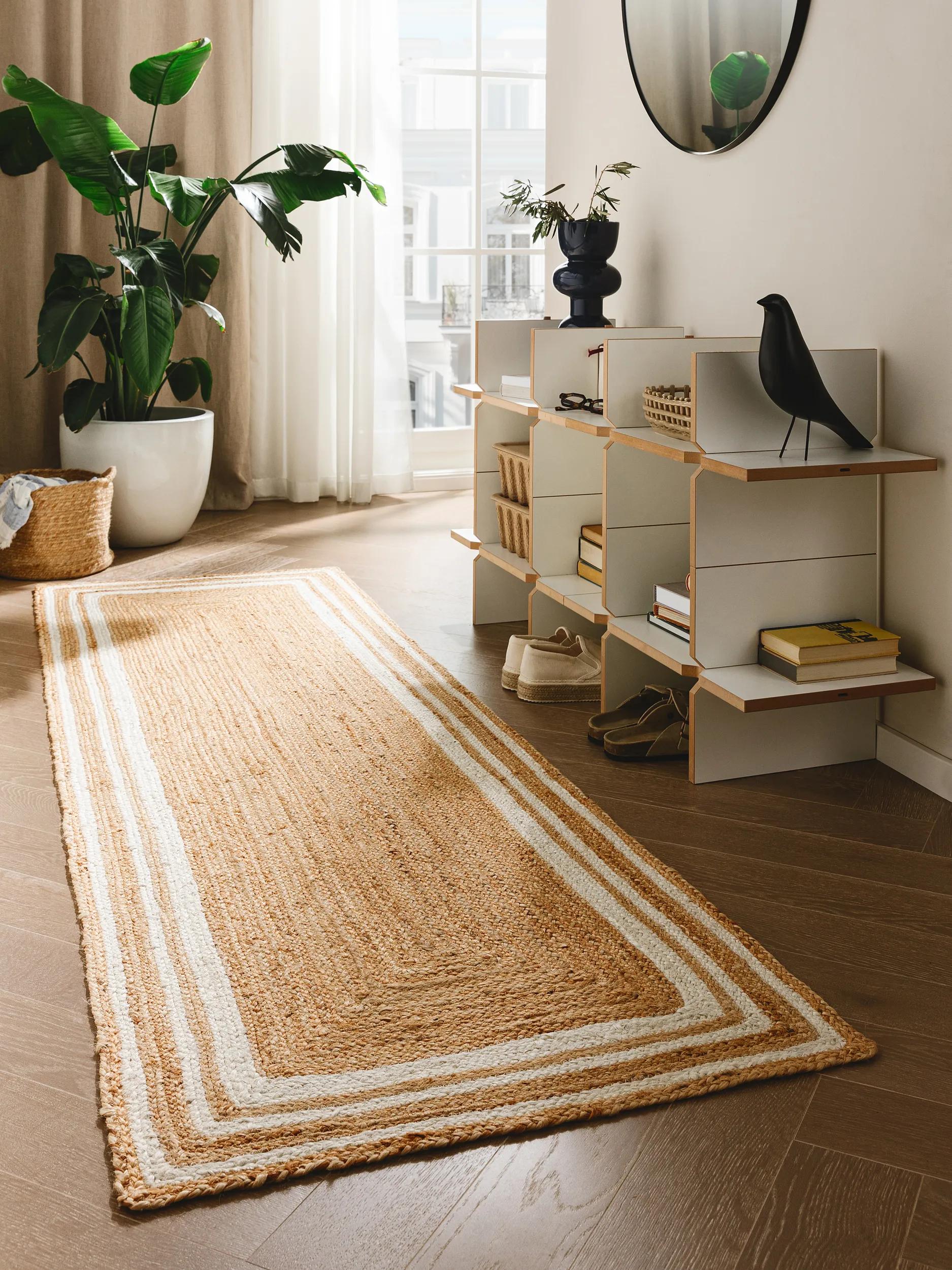 Jute Rug Jutta White