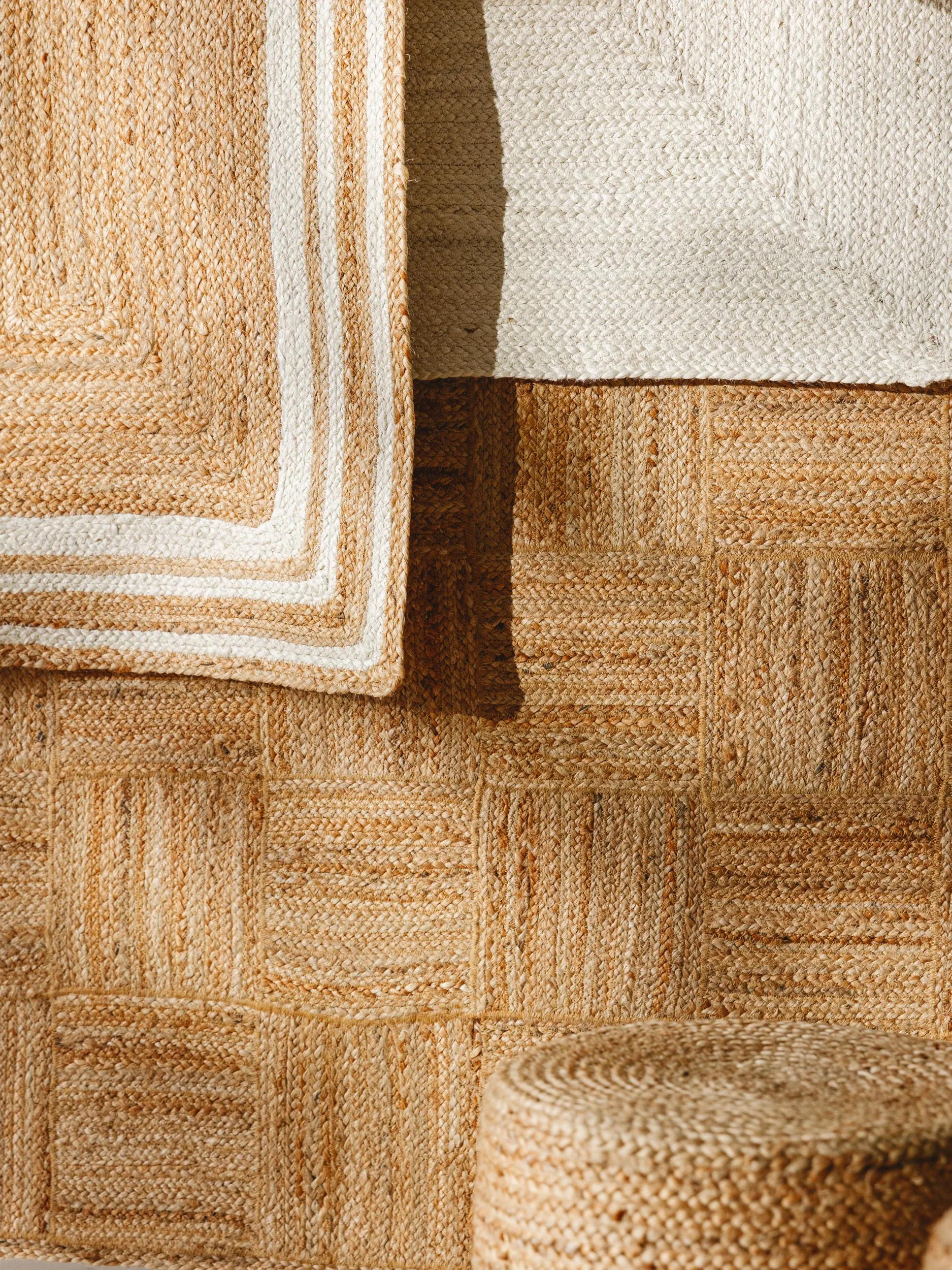 Jute Rug Jutta White