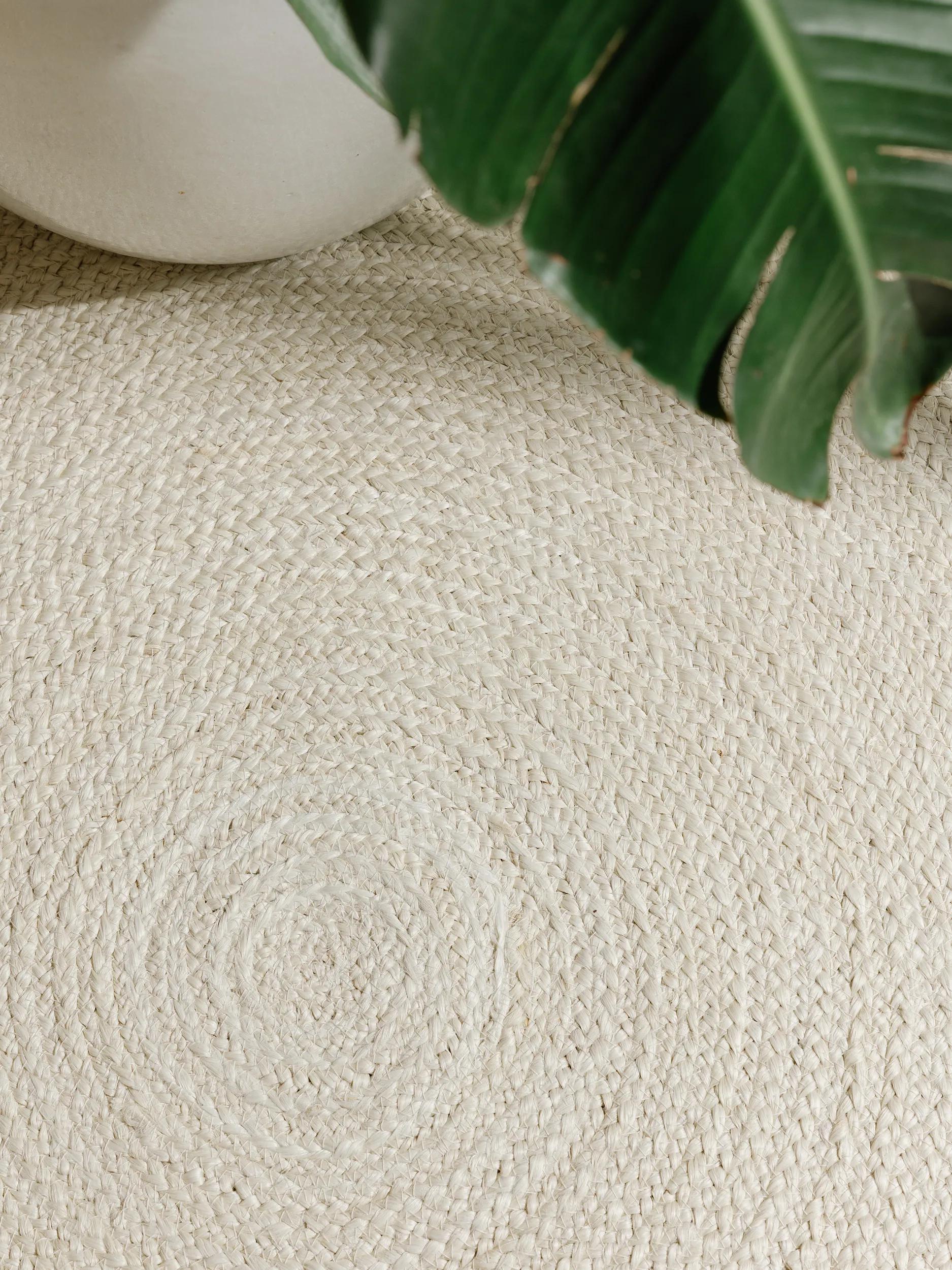 Jute Rug Jutta Ivory