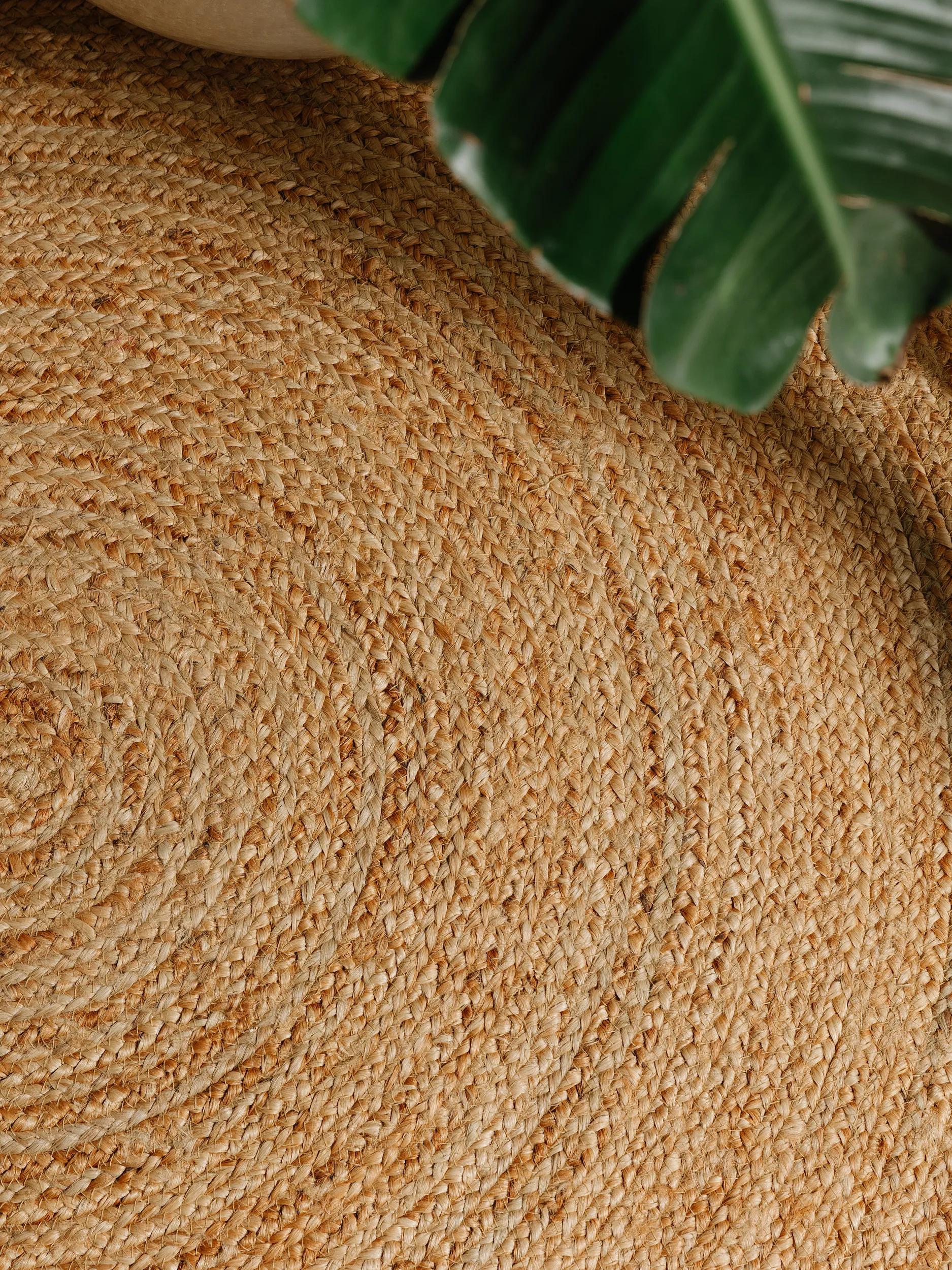 Jute Rug Jutta Light Brown