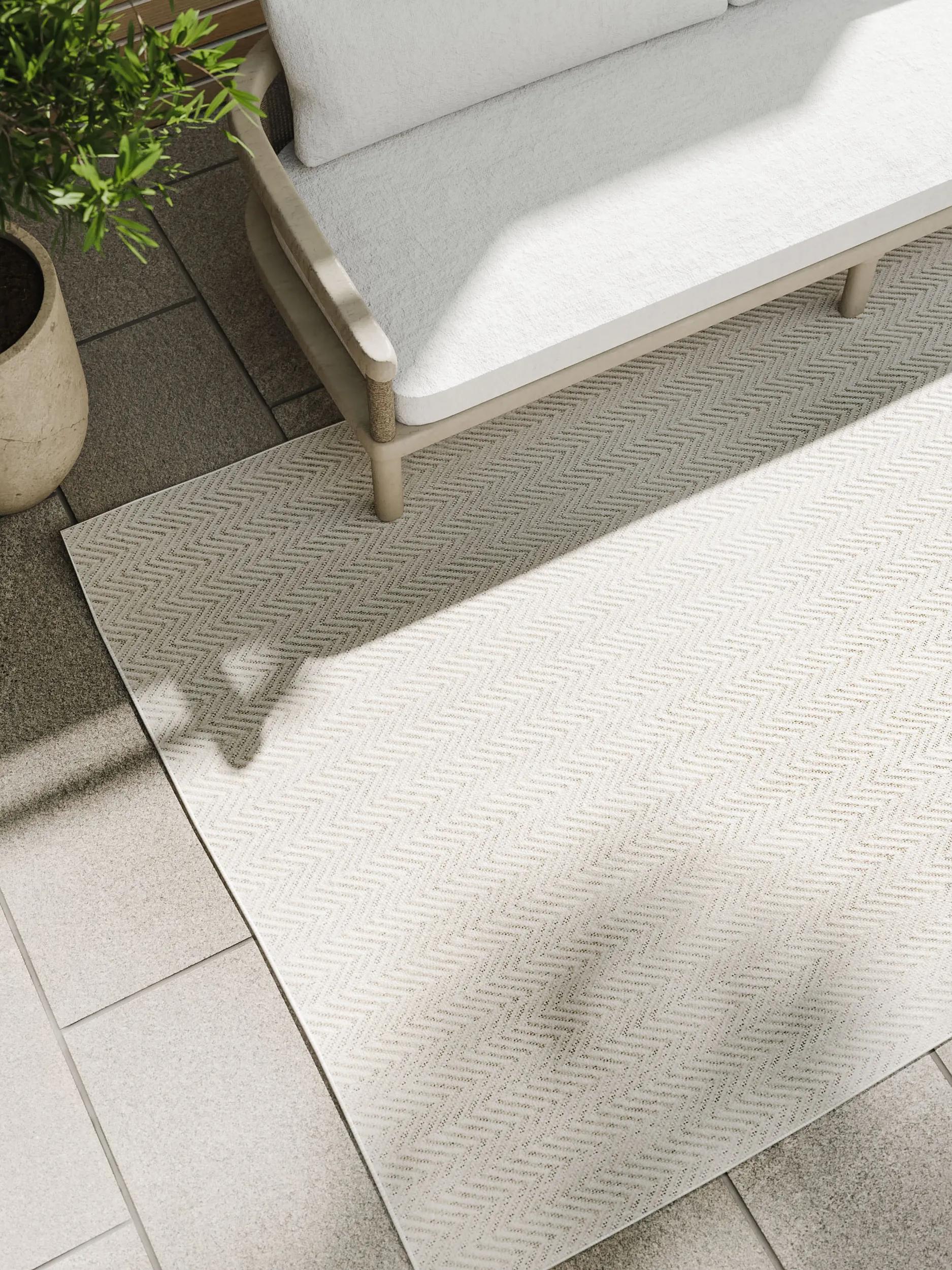 In- & Outdoor Rug Kaleo Cream/Grey