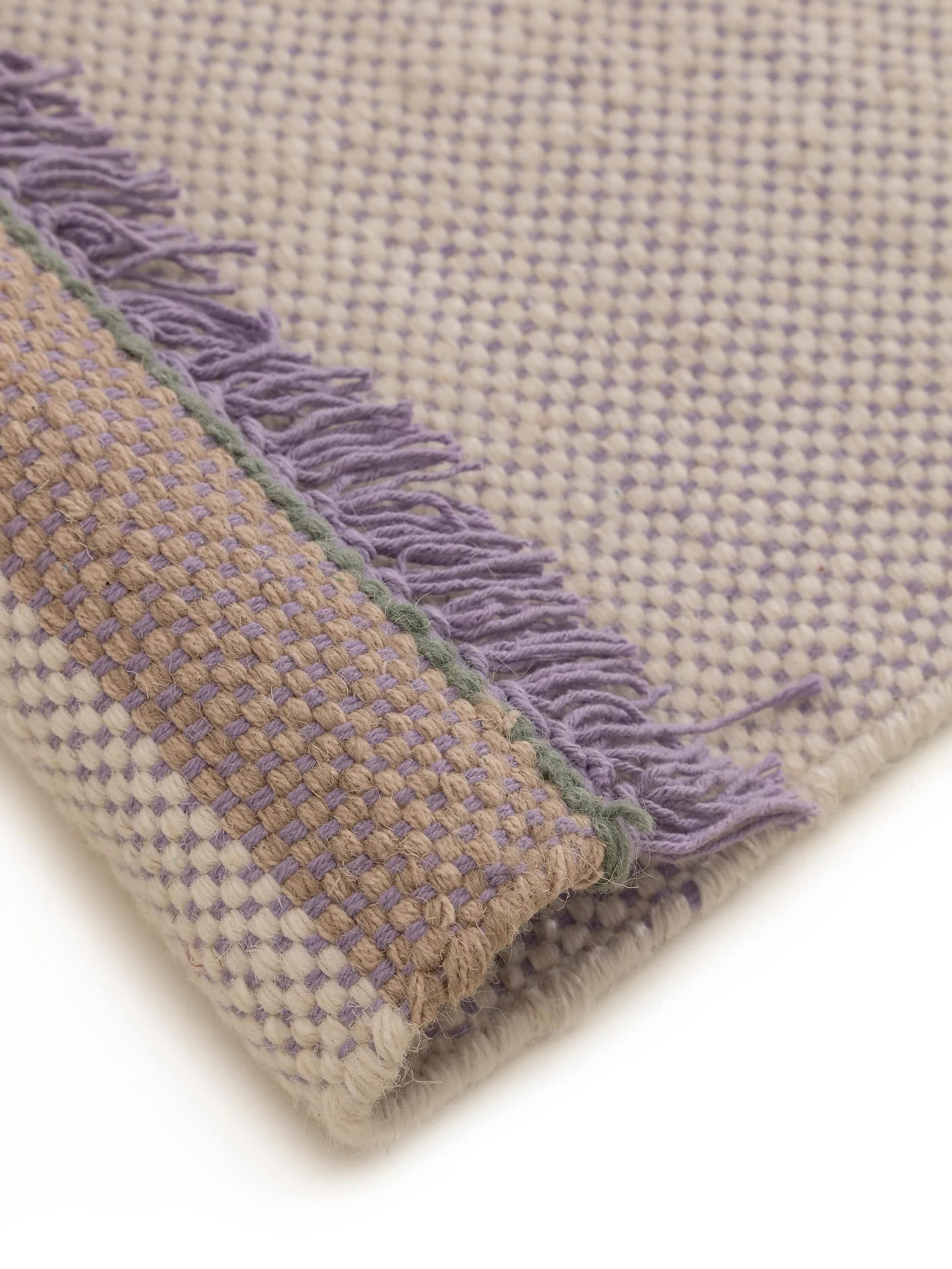 Wool Rug Karla Purple