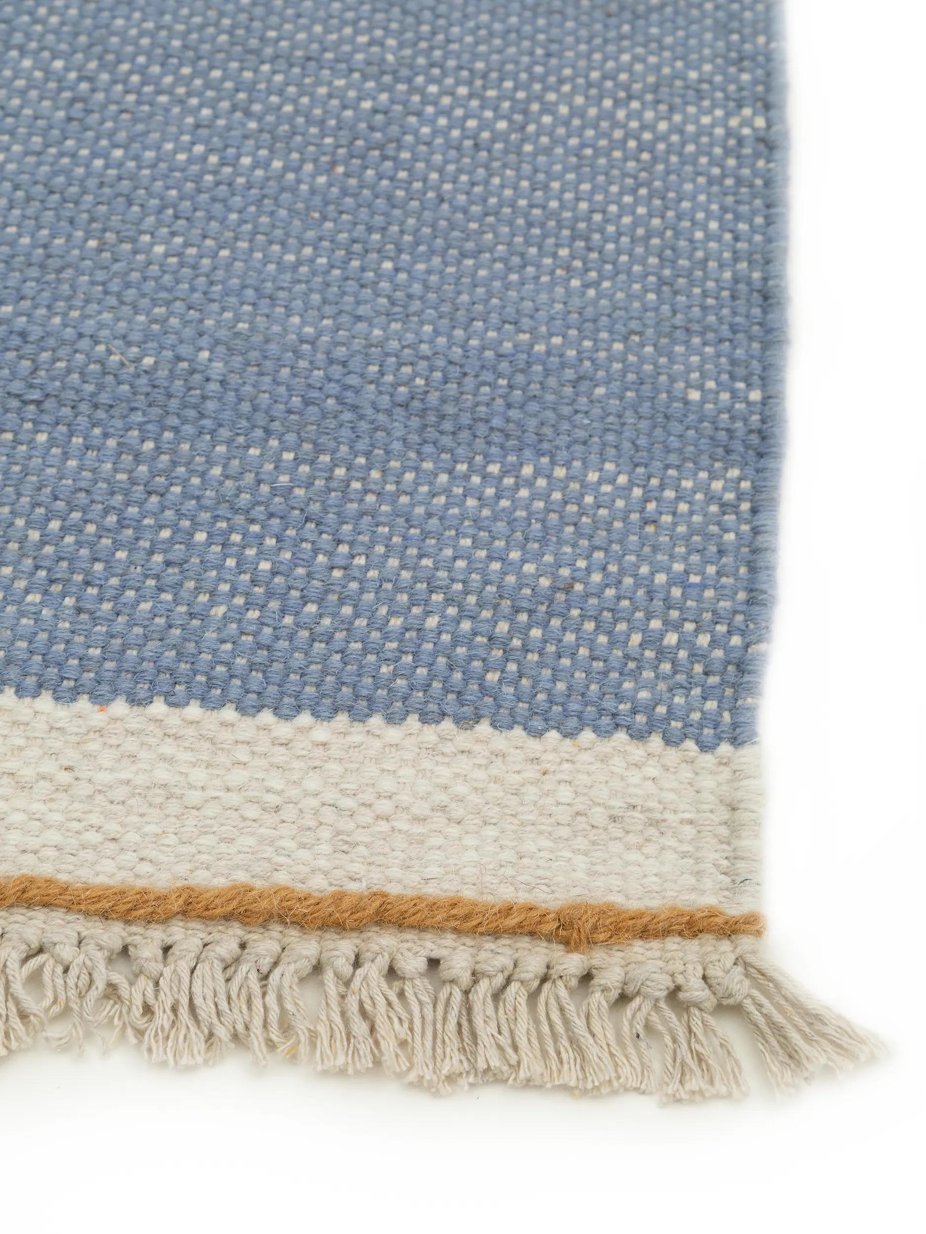 Wool Rug Karla Blue