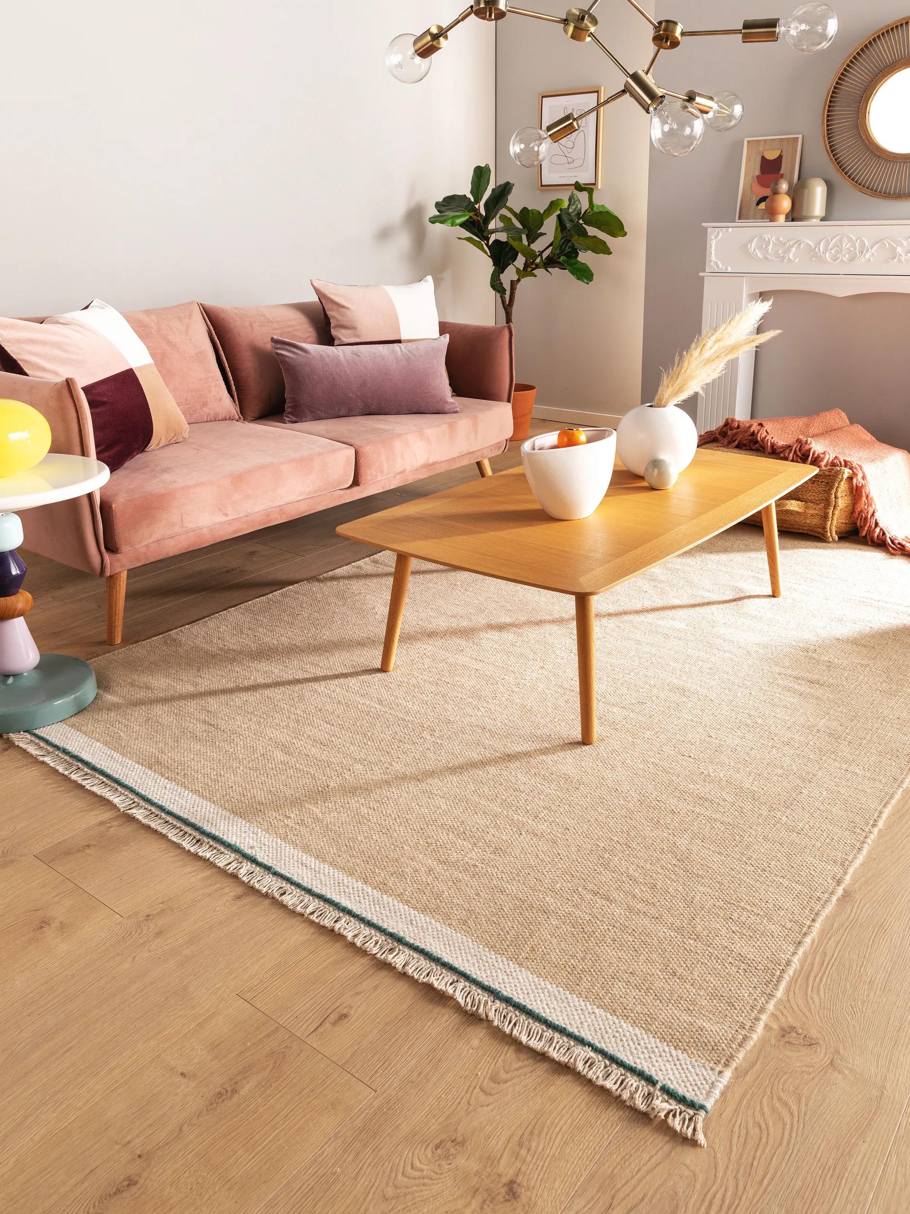 Wool Rug Karla Beige