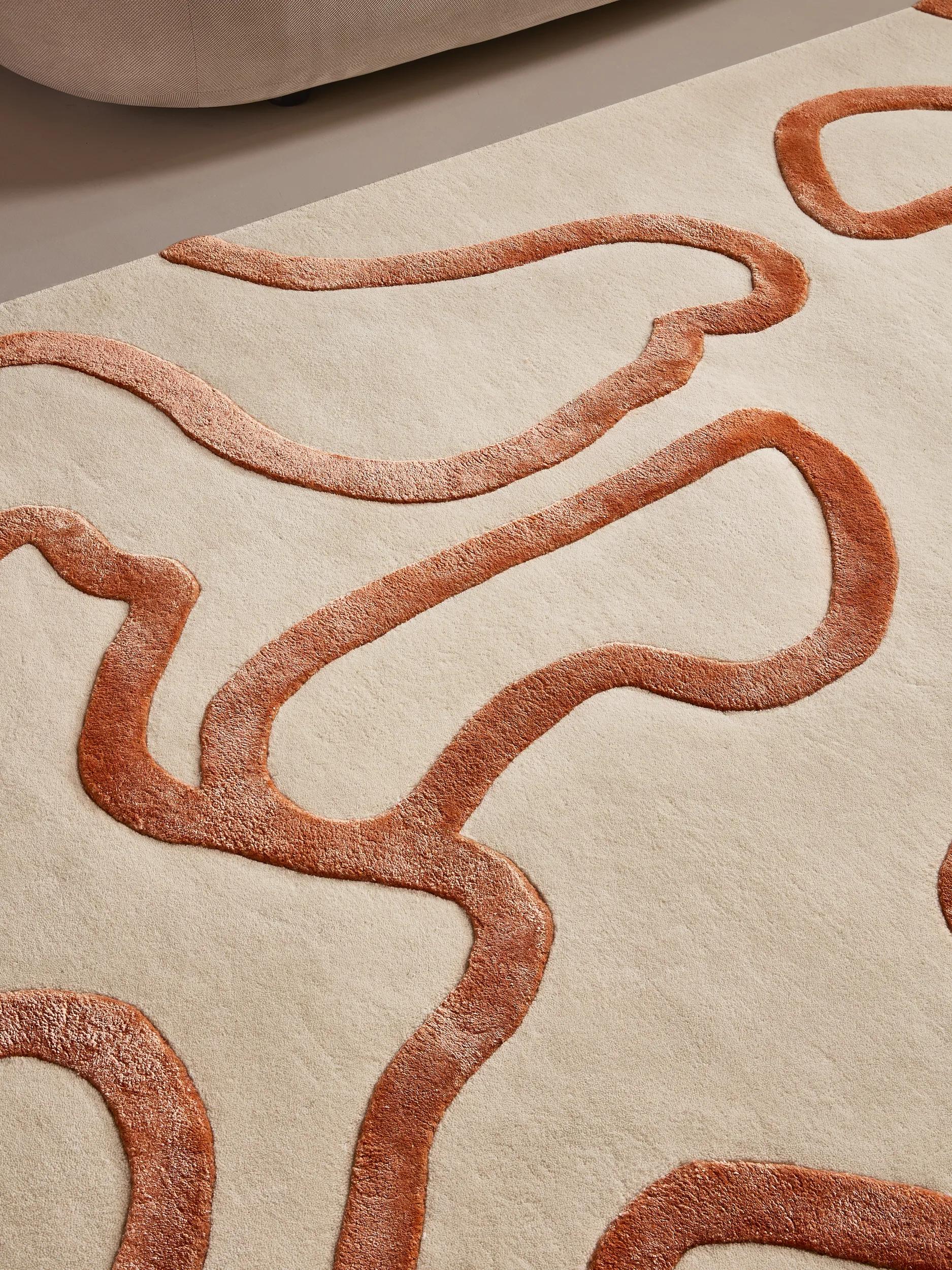 Rug Keith Cream/Orange