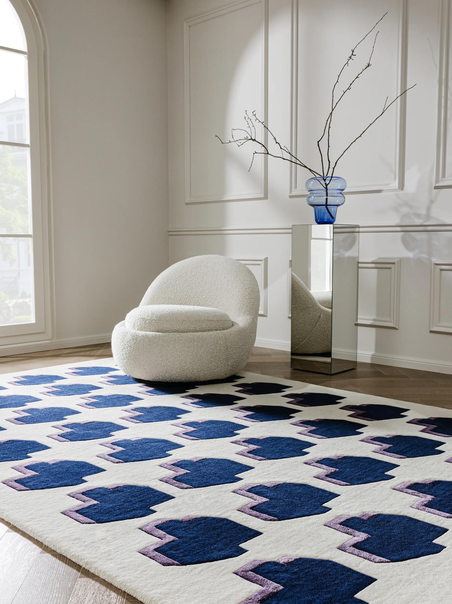 Rug Keith Blue
