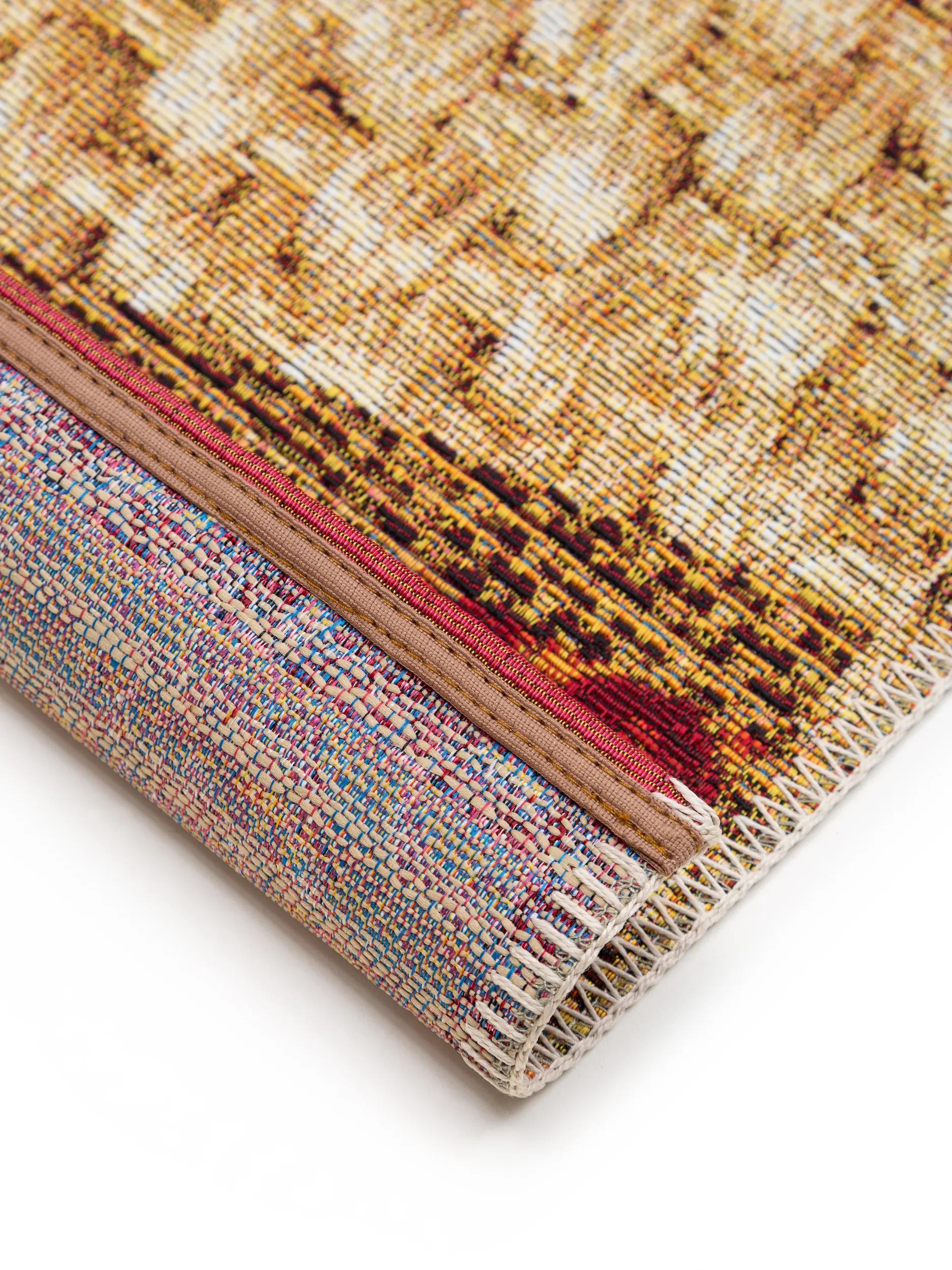 In- & Outdoor Rug Kenya Beige/Red