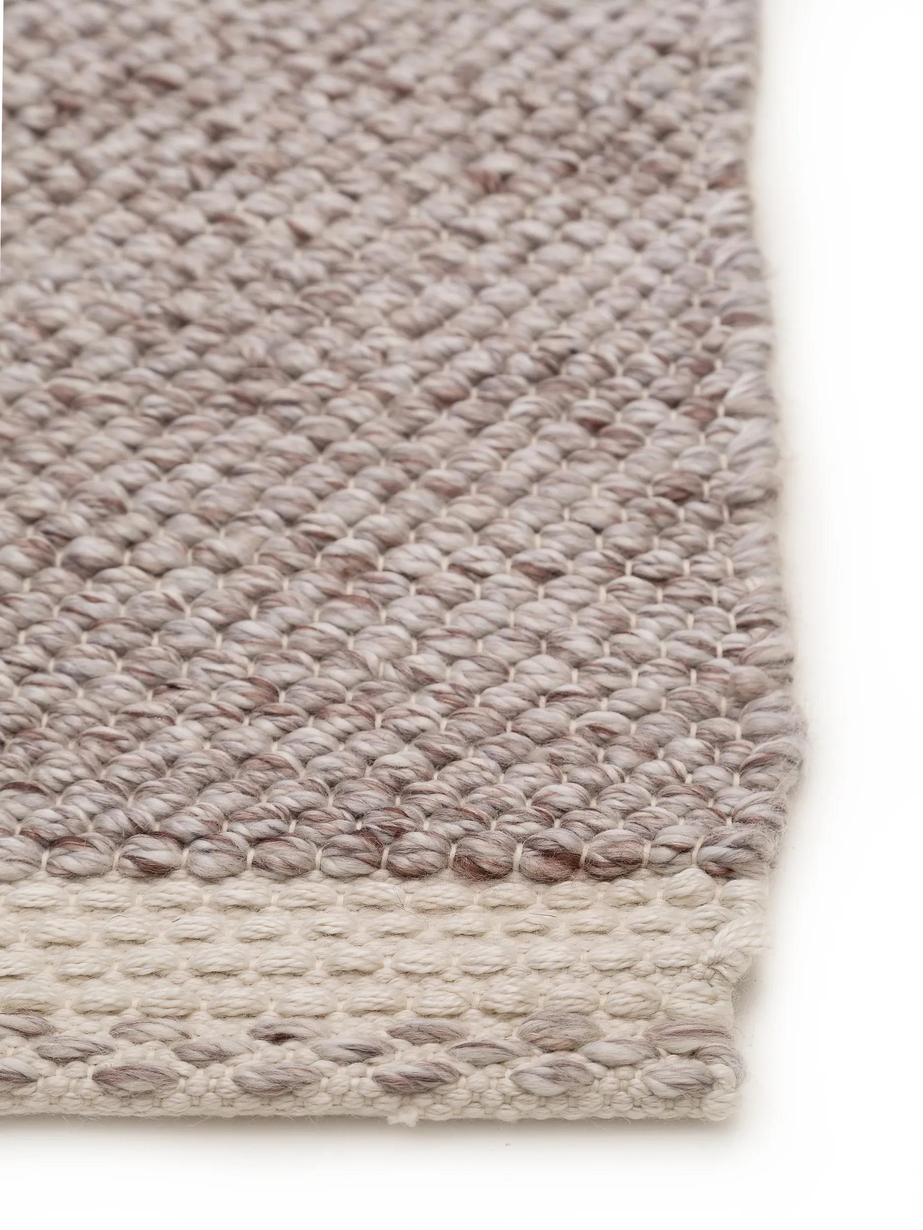 Rug made from recycled material Kiah Cream/Taupe