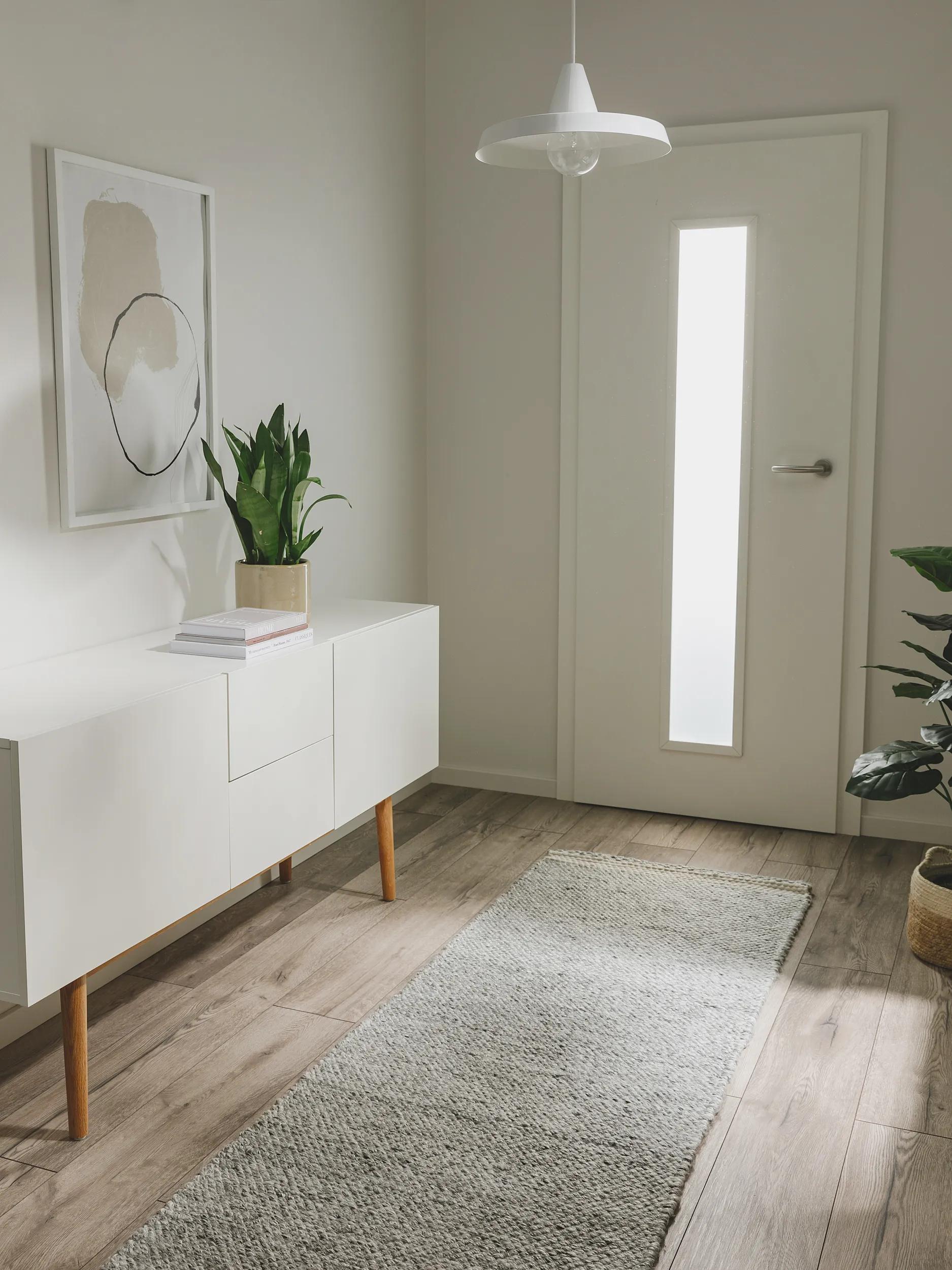 Rug made from recycled material Kiah Grey