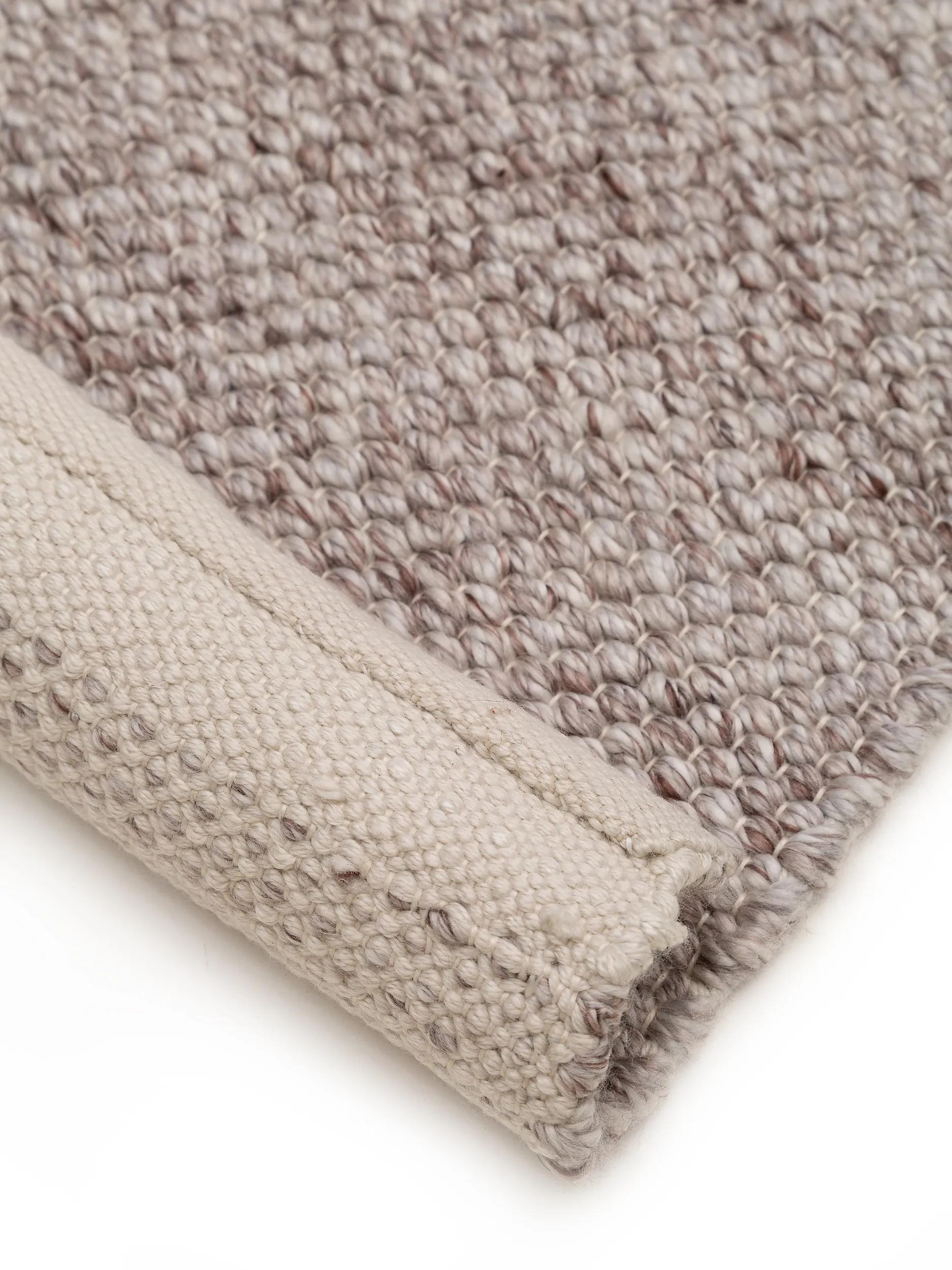 Rug made from recycled material Kiah Cream/Taupe