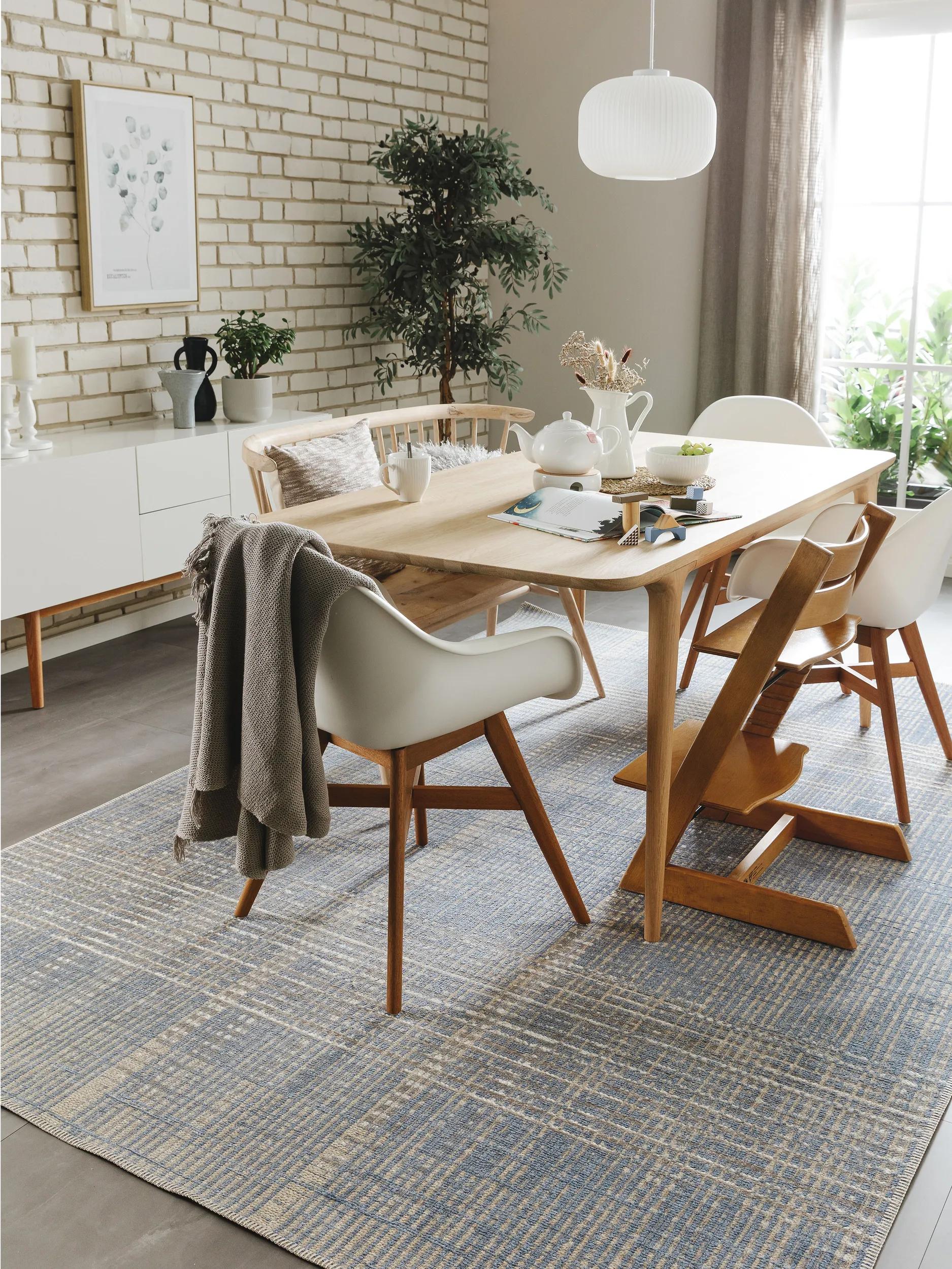 In- & Outdoor Rug Kiano Multicolour/Blue