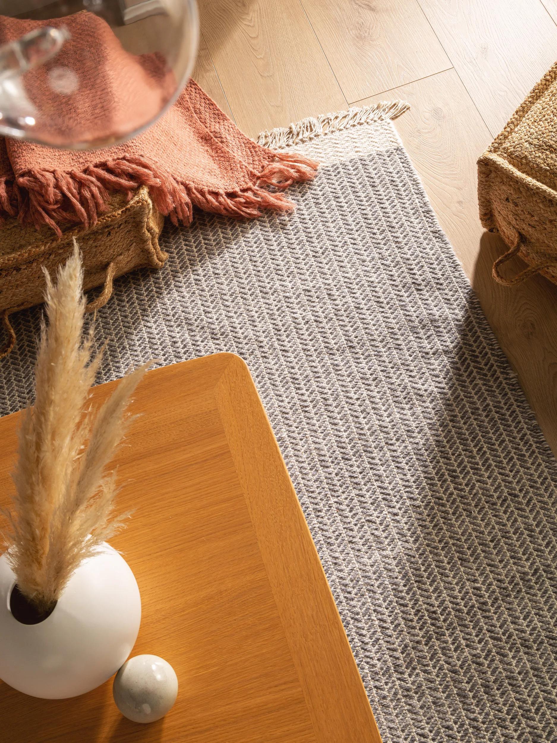 Wool Rug Kim Grey