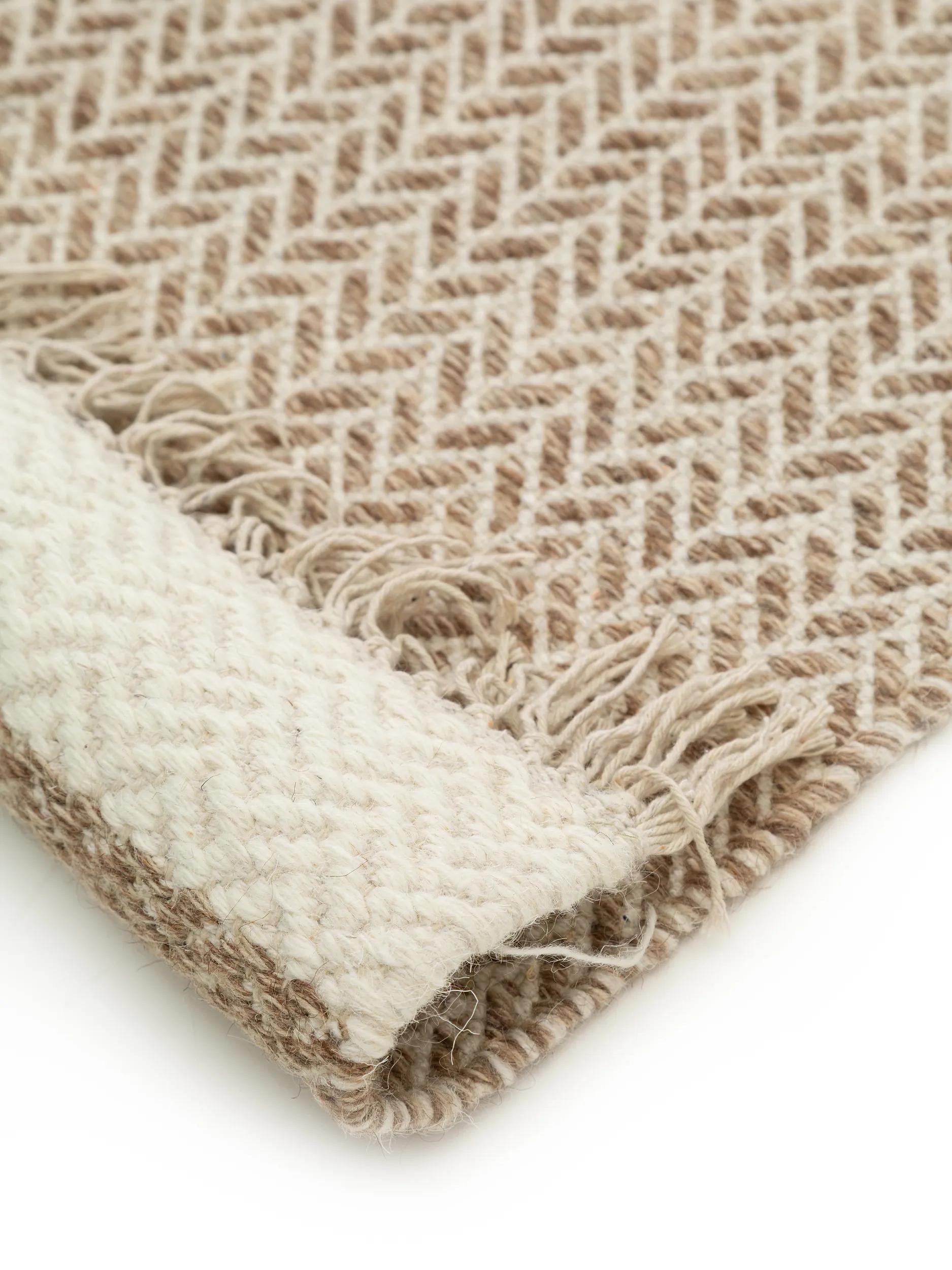 Tapis en laine Kim beige