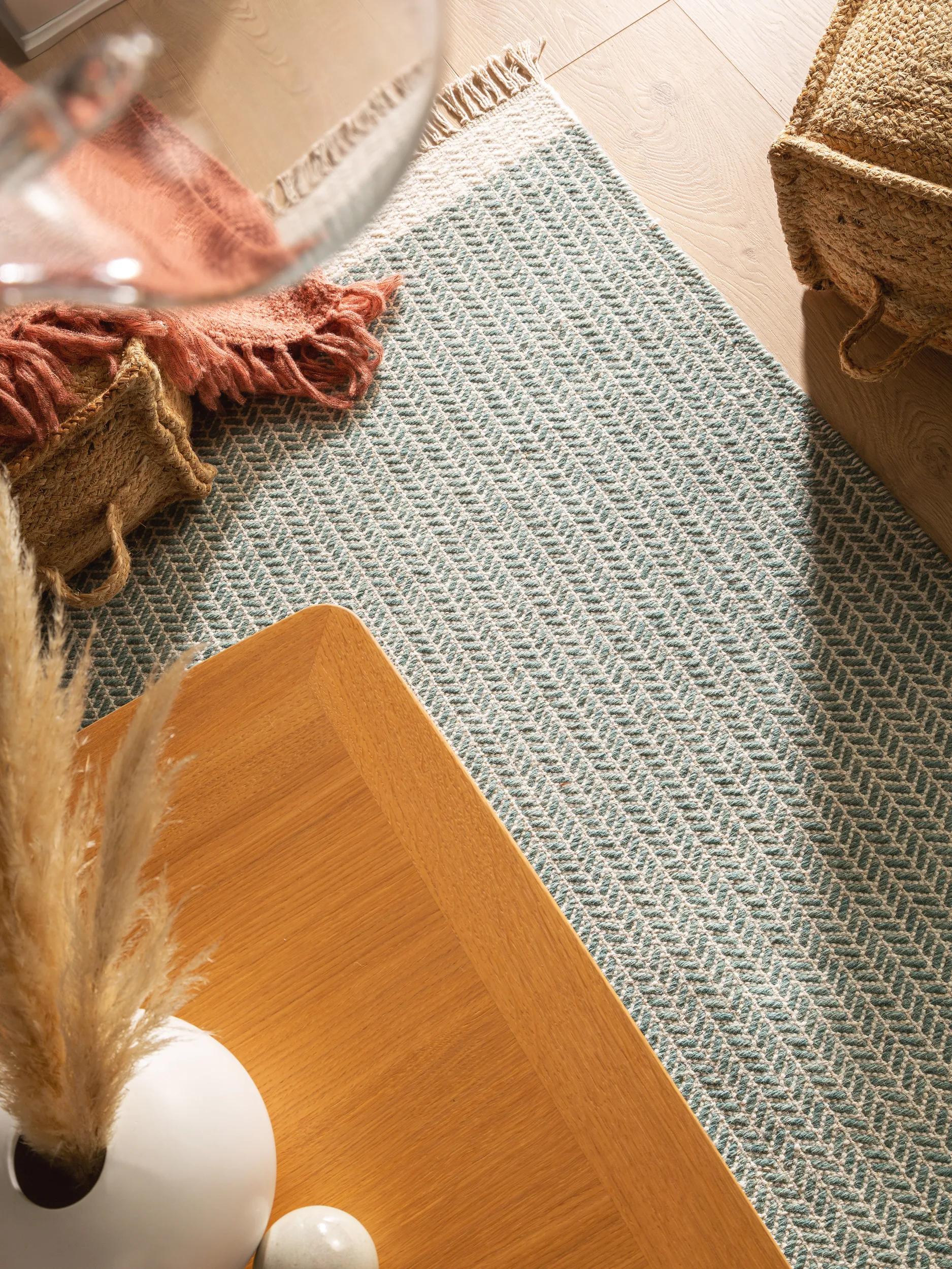 Wool Rug Kim Mint