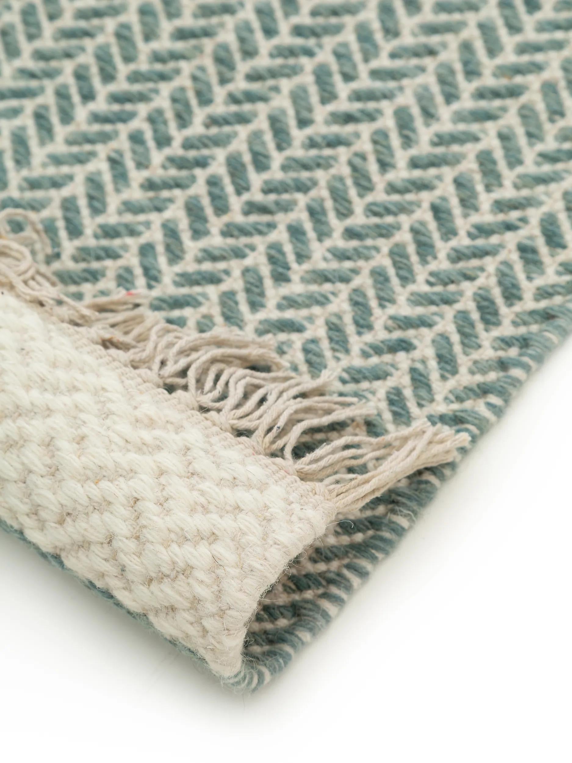 Wool Rug Kim Mint
