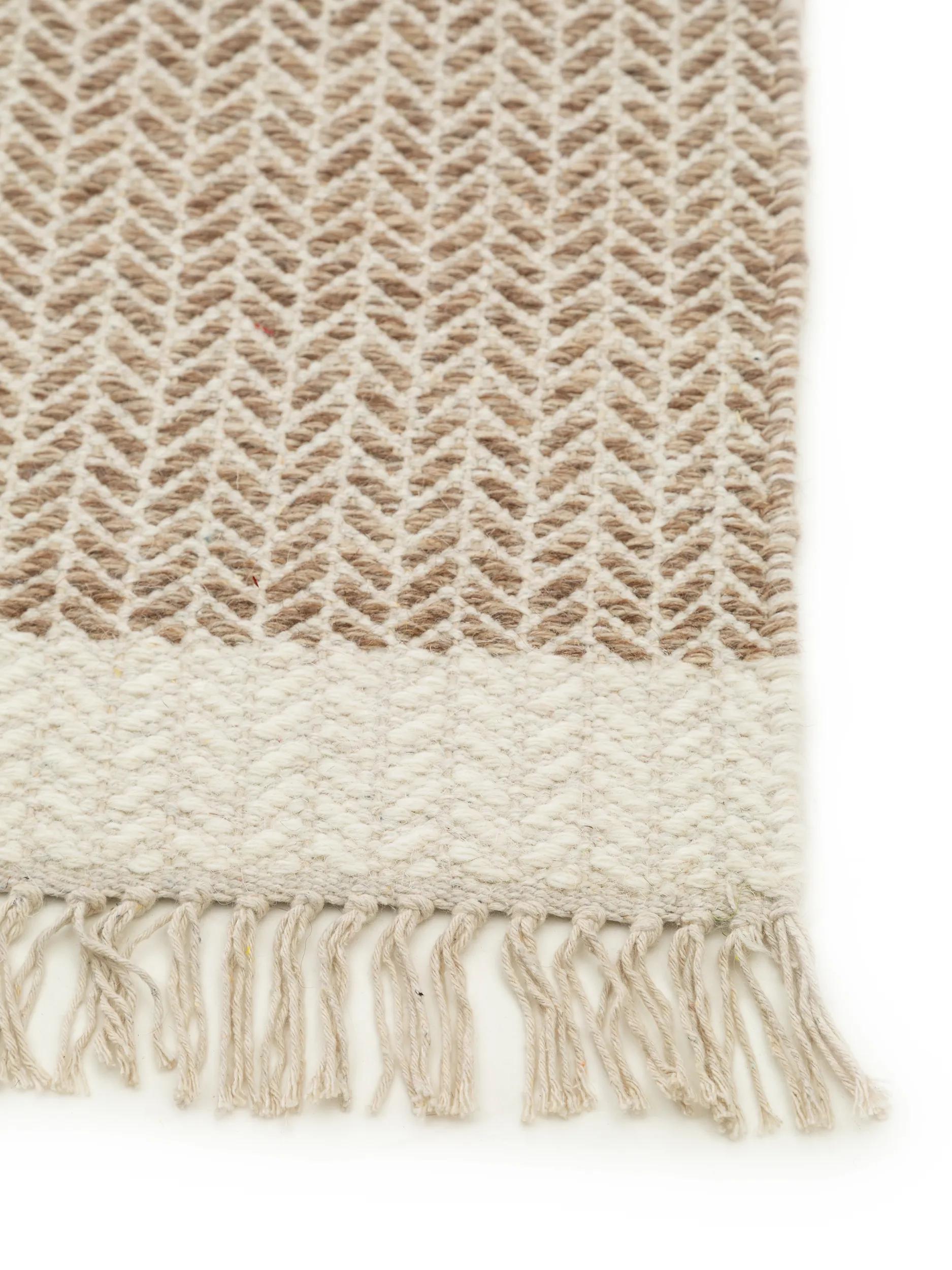 Tapis en laine Kim beige