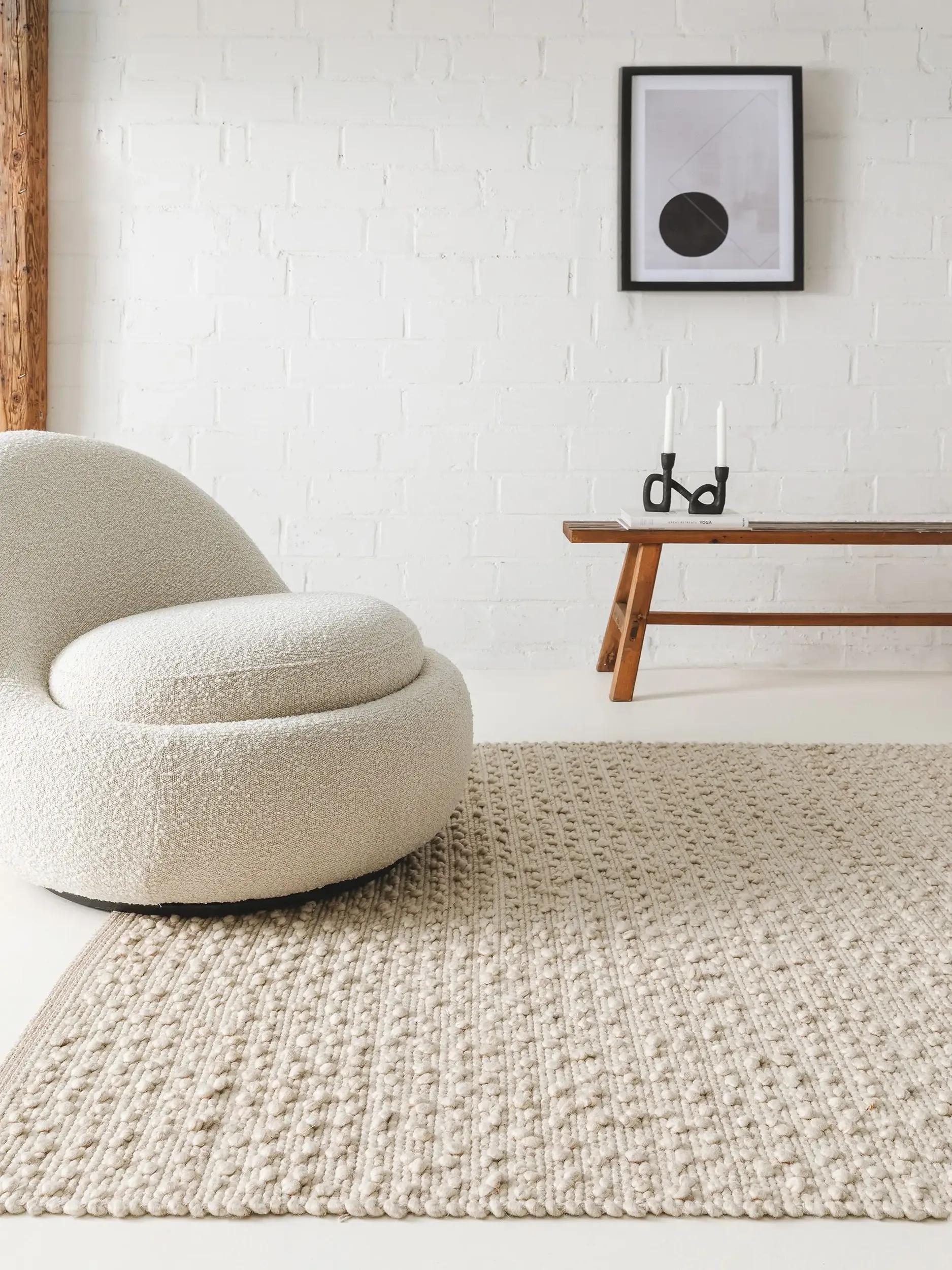 Wool Rug Lana Beige