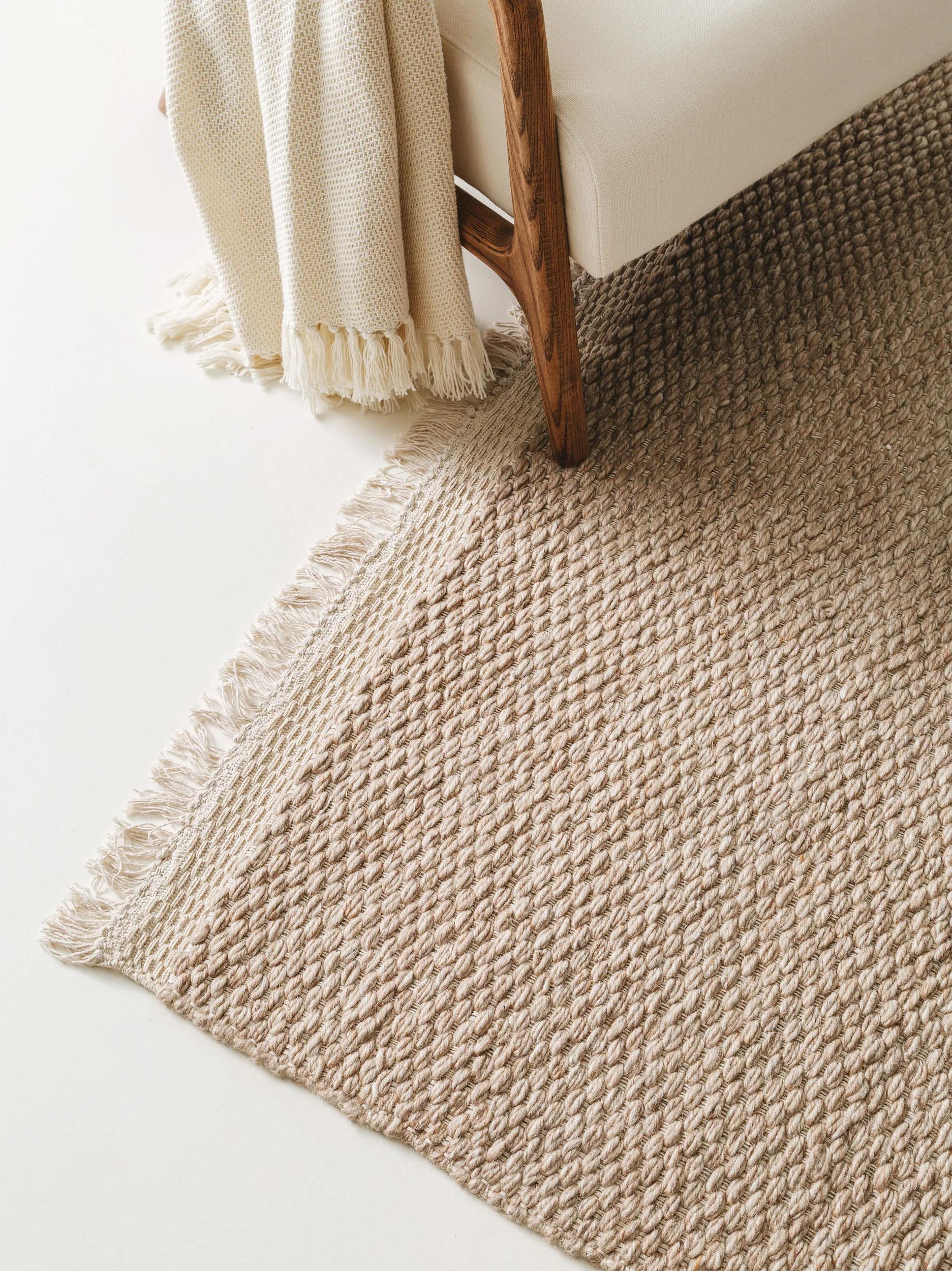 Wool Rug Lana Beige