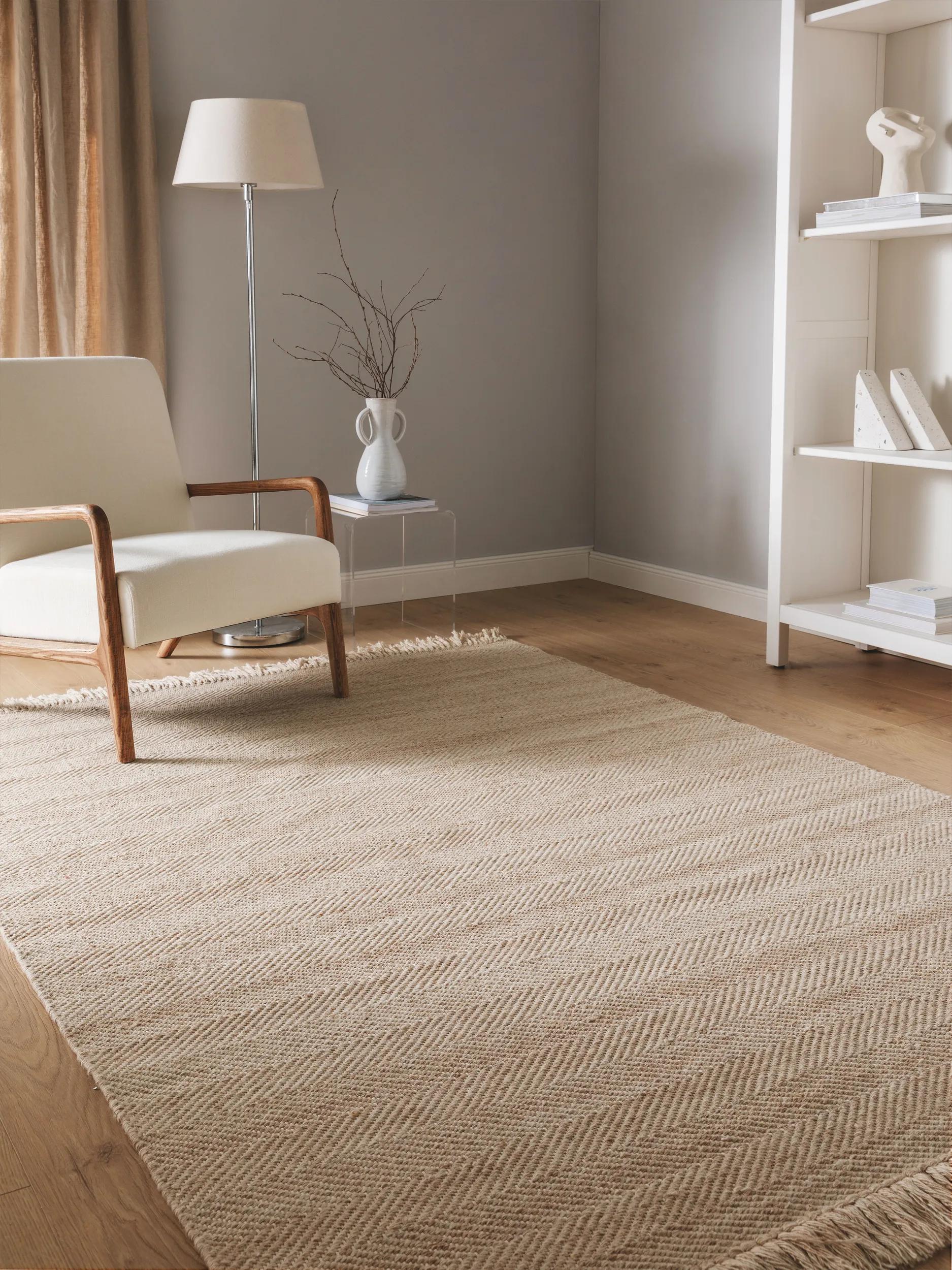 Wool Rug Lars Beige
