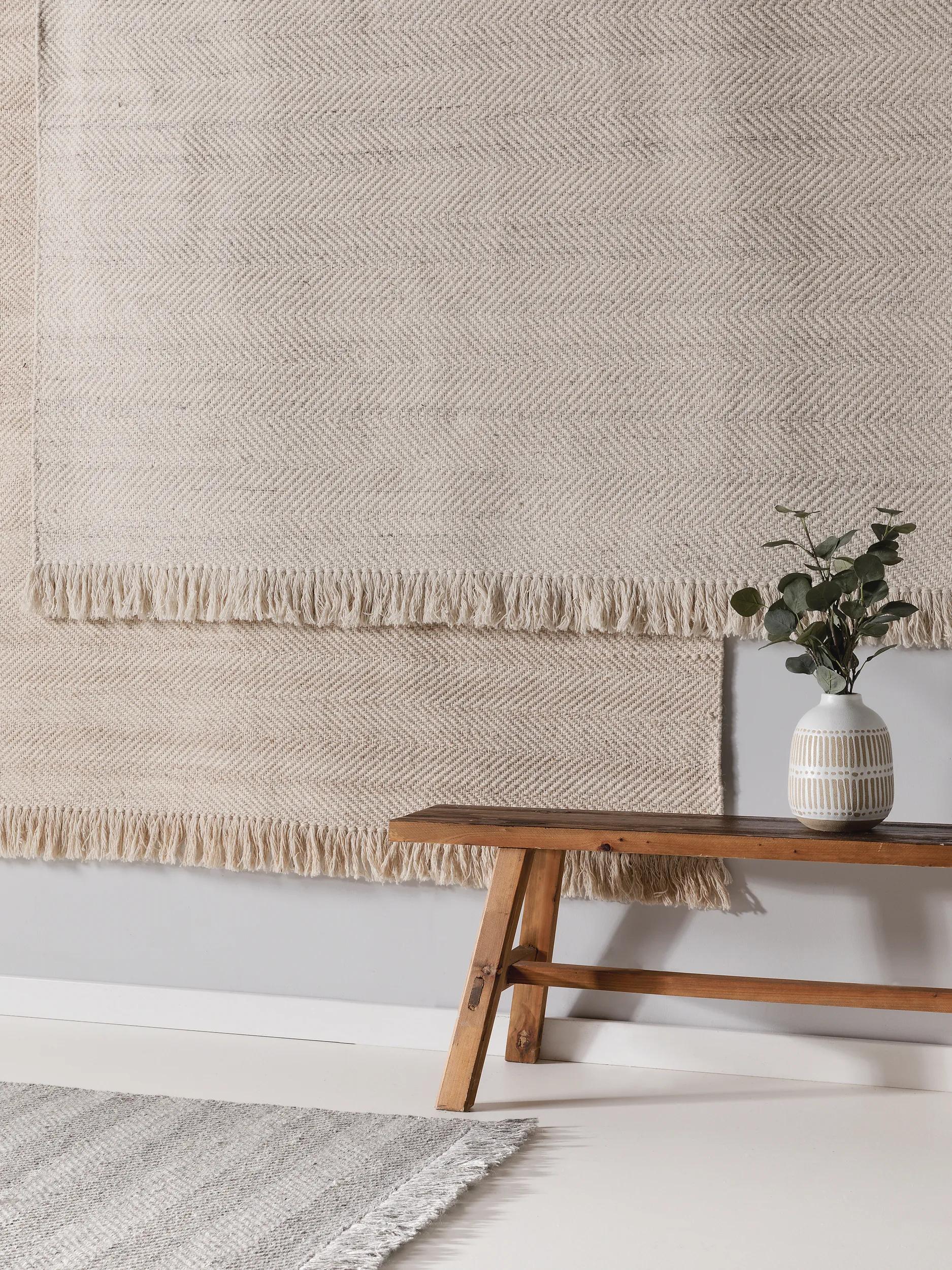 Wool Rug Lars Beige
